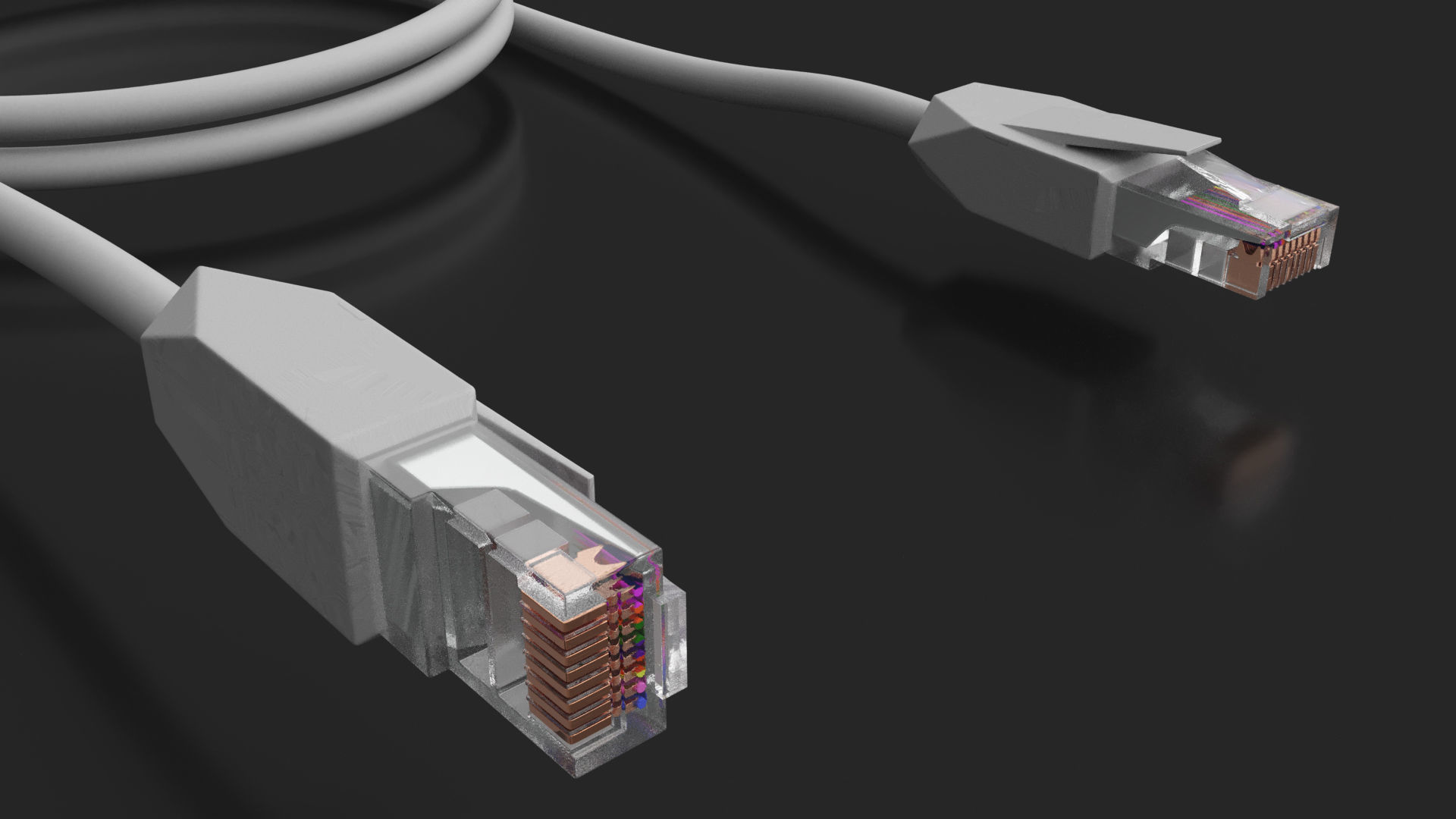 Starlink Satellite Internet Dish Gen 1 3D model_11