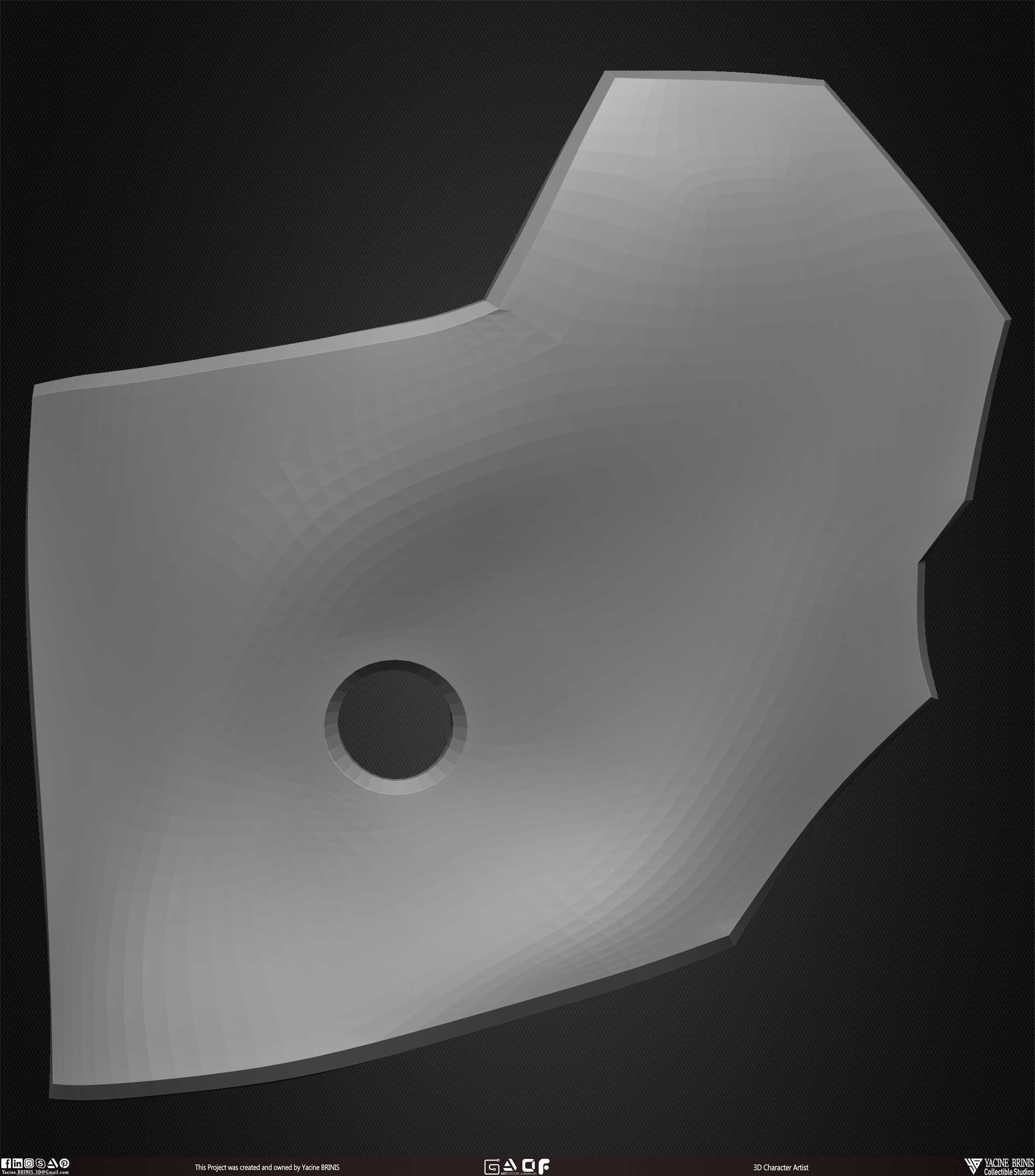 30 Armor Suit Kitbash Vol 01 Low-poly 3D model_37