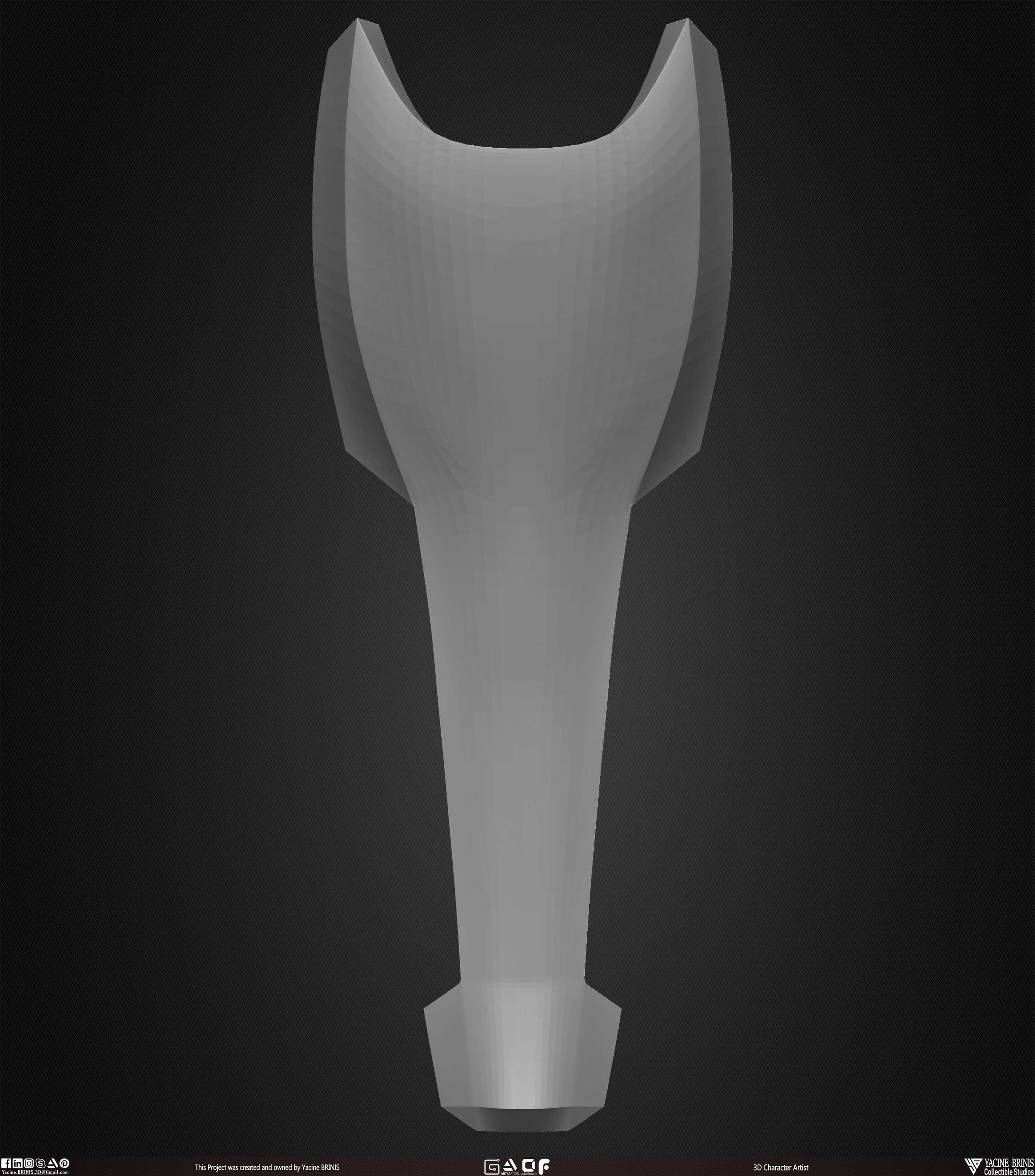 30 Armor Suit Kitbash Vol 01 Low-poly 3D model_19