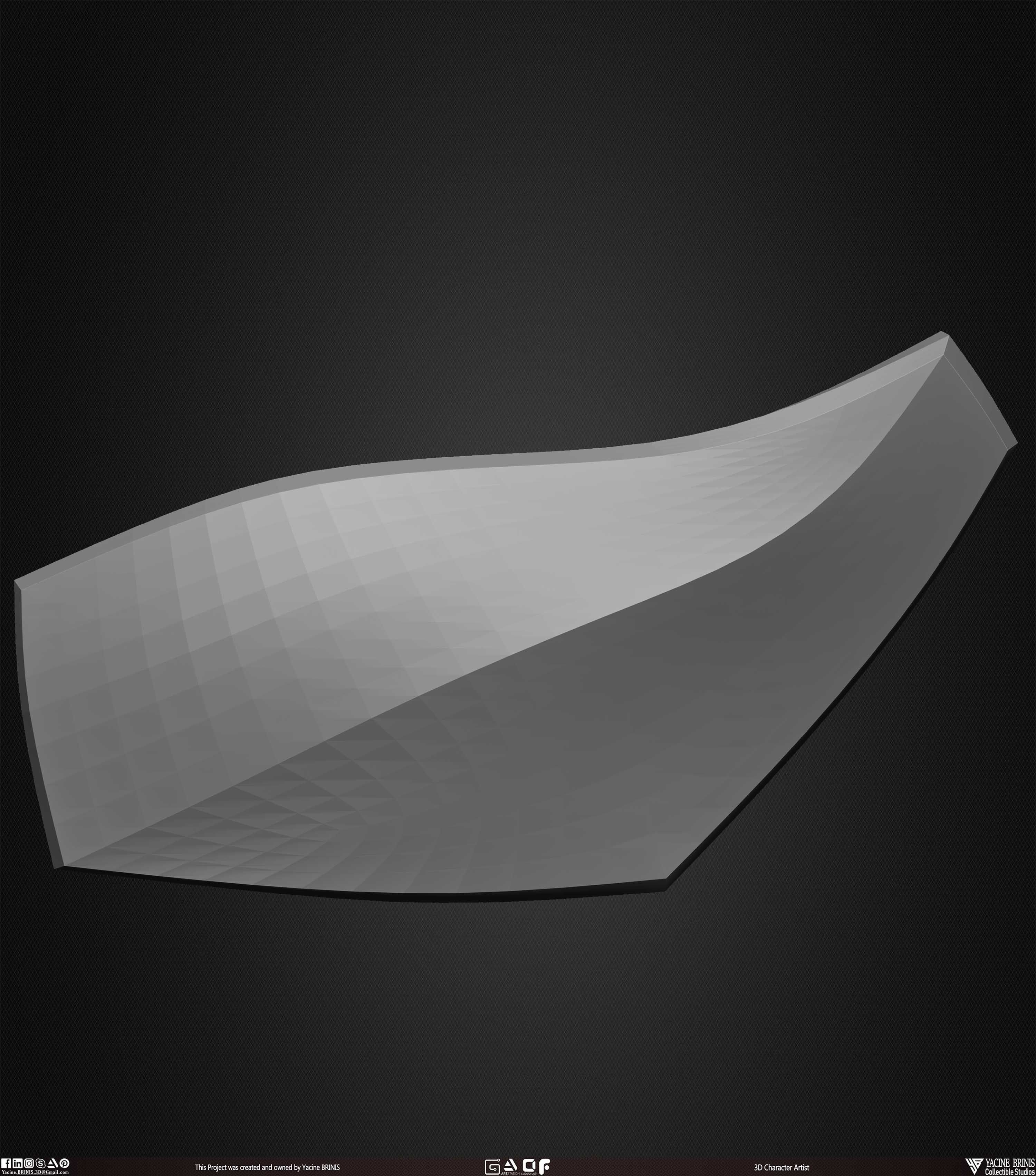 30 Armor Suit Kitbash Vol 01 Low-poly 3D model_30