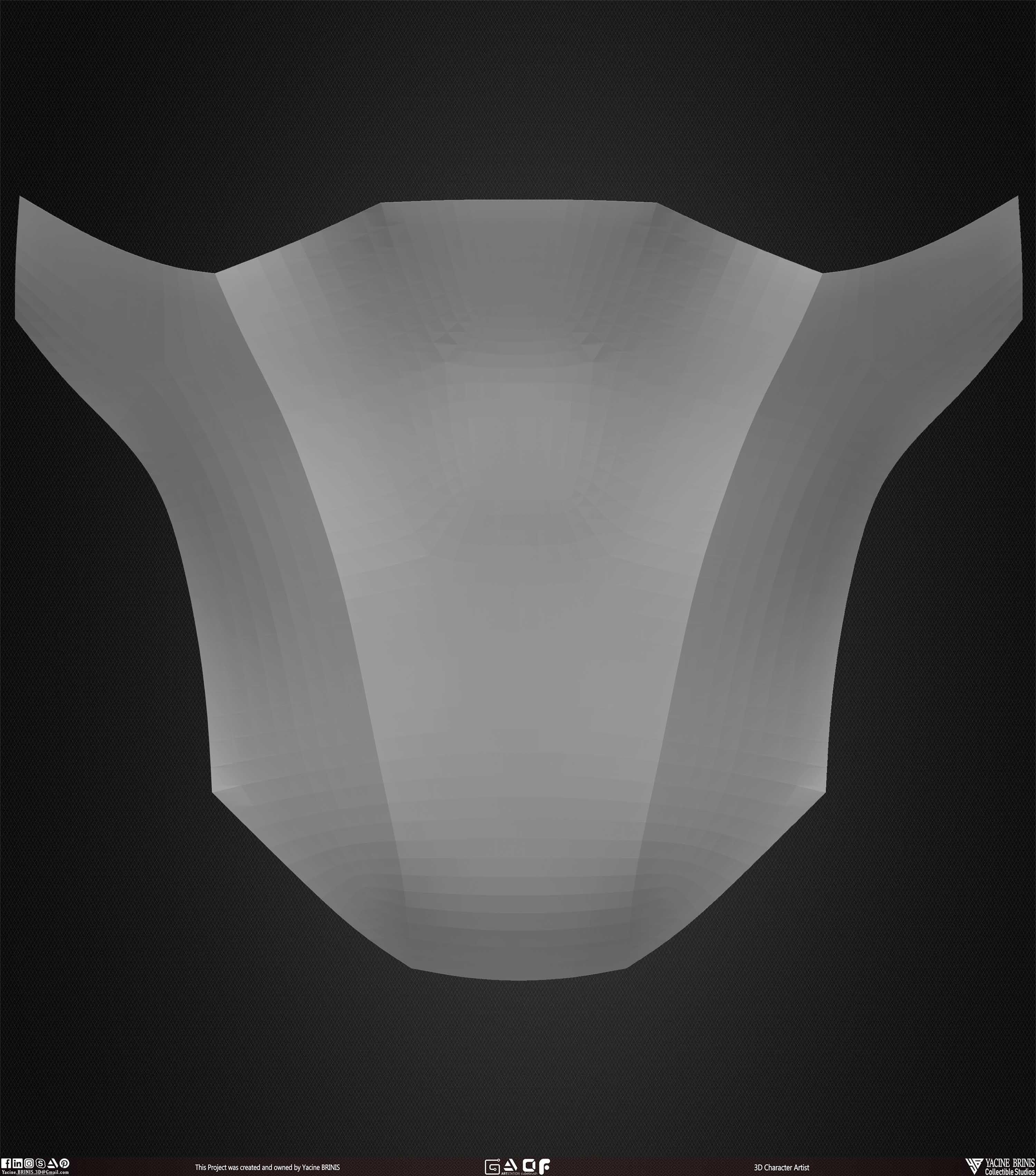 30 Armor Suit Kitbash Vol 01 Low-poly 3D model_20