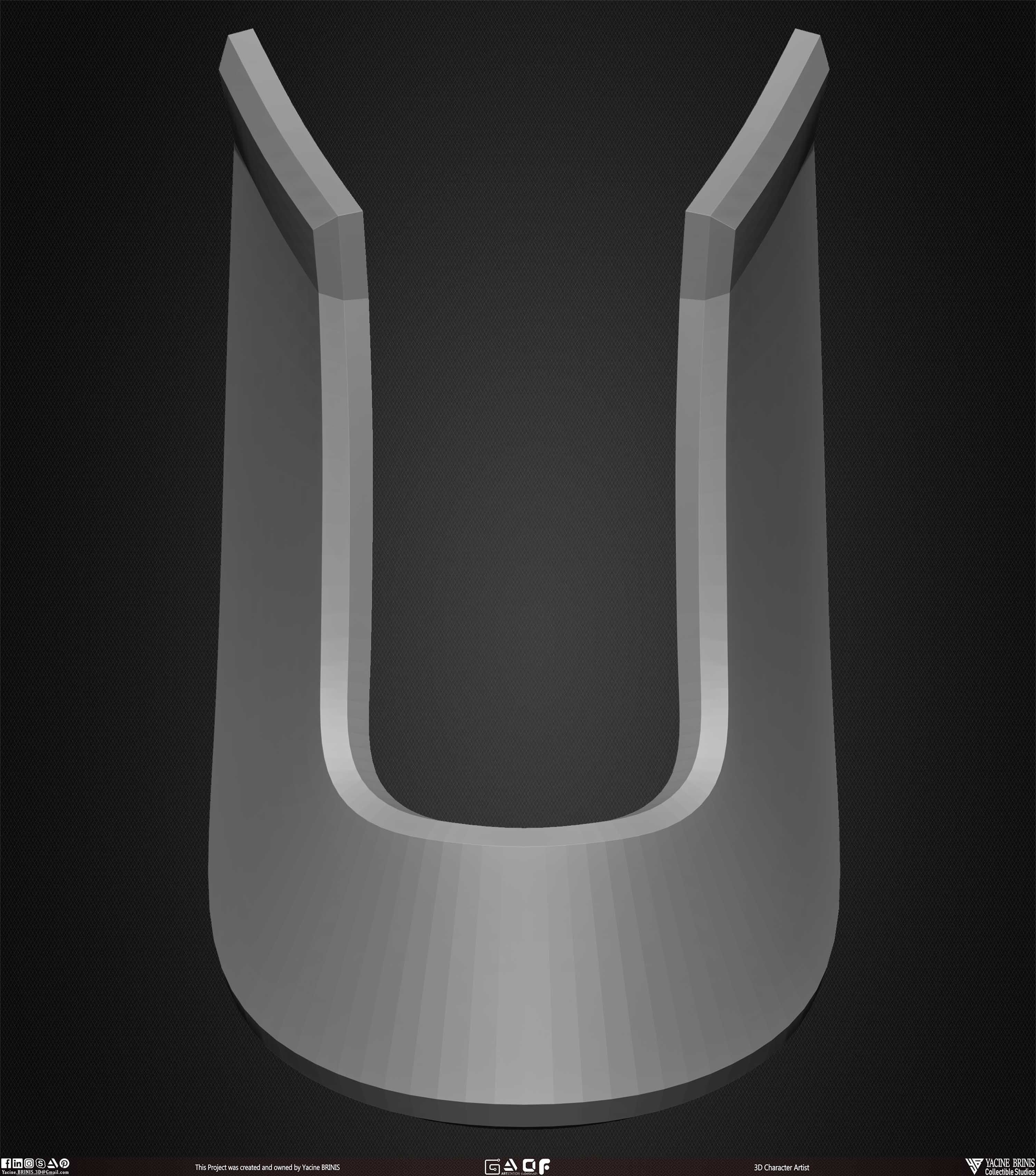 30 Armor Suit Kitbash Vol 01 Low-poly 3D model_39