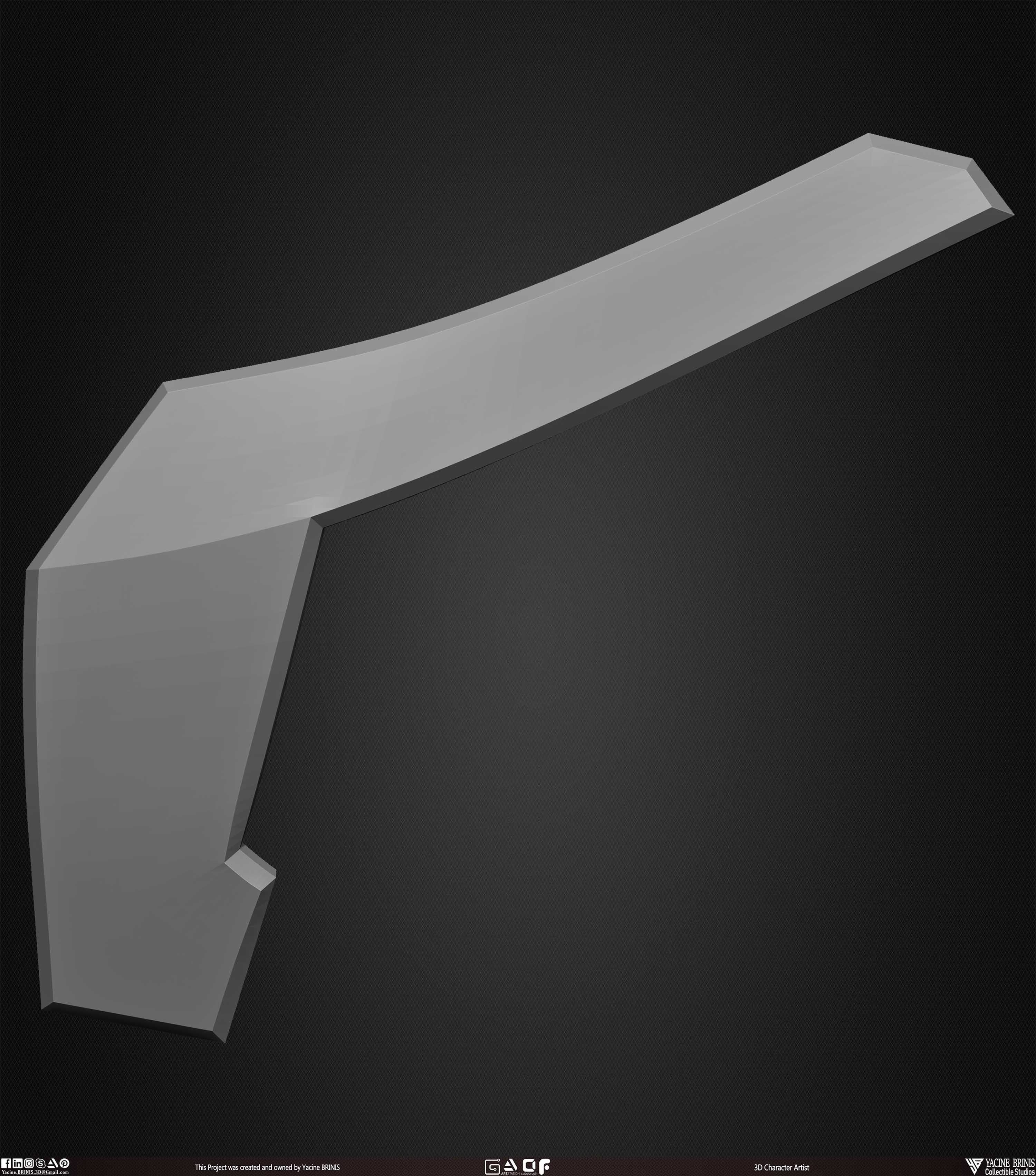 30 Armor Suit Kitbash Vol 01 Low-poly 3D model_41