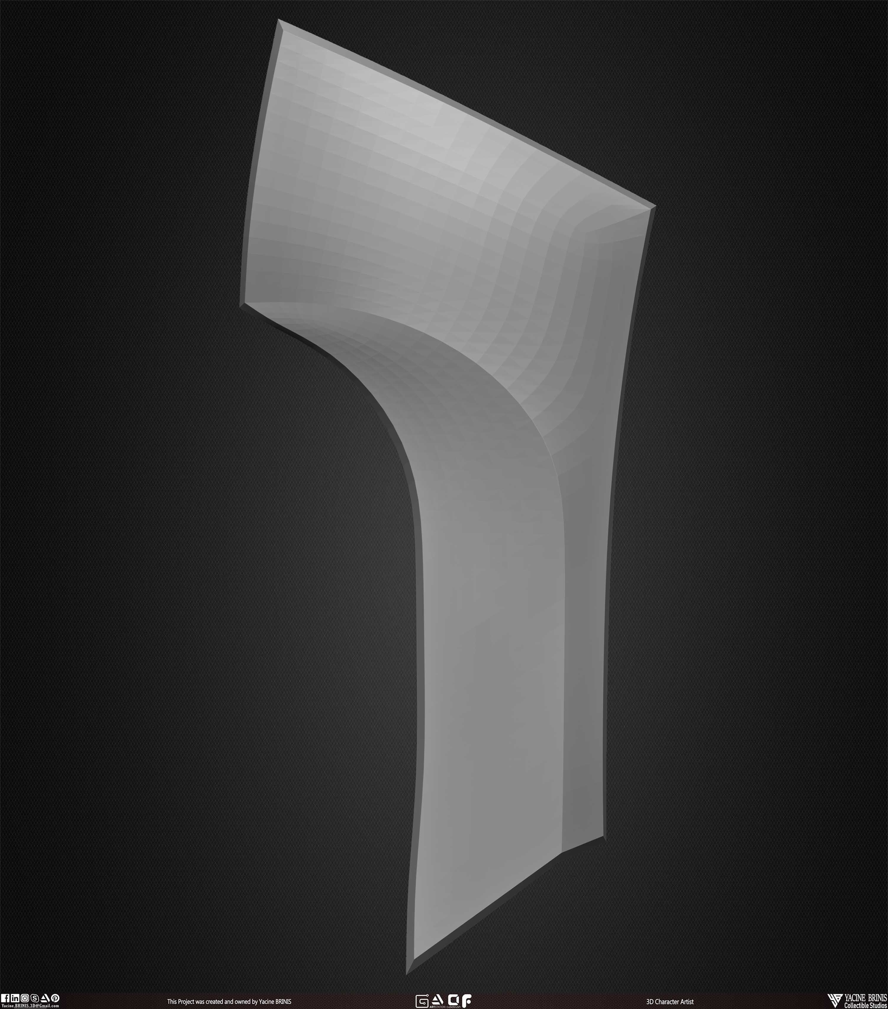 30 Armor Suit Kitbash Vol 01 Low-poly 3D model_26