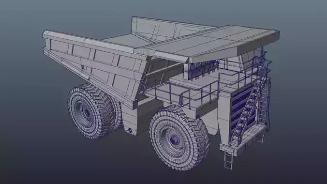 Dump Truck Free 3D model