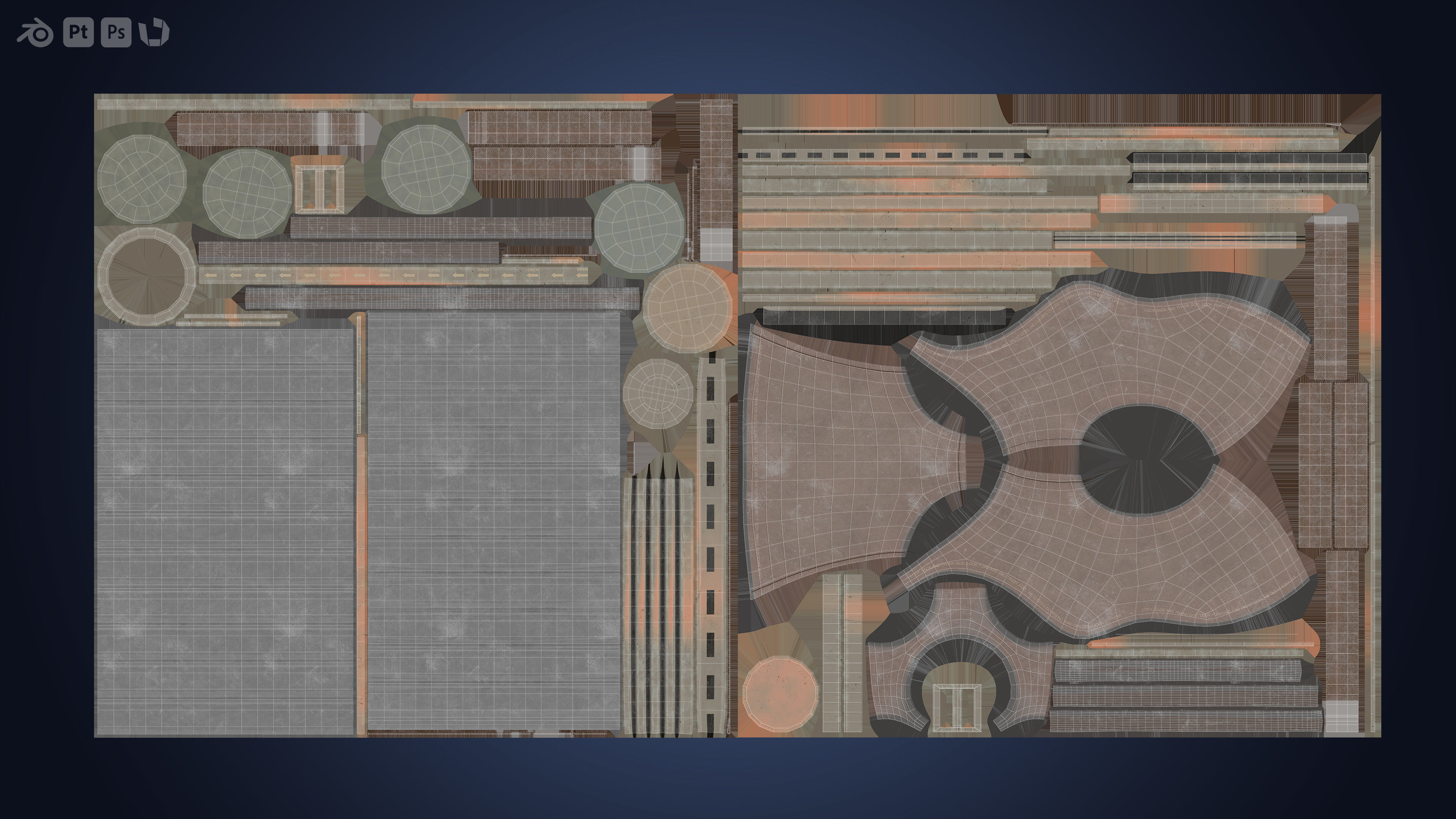 Old gas mask 3D model_5