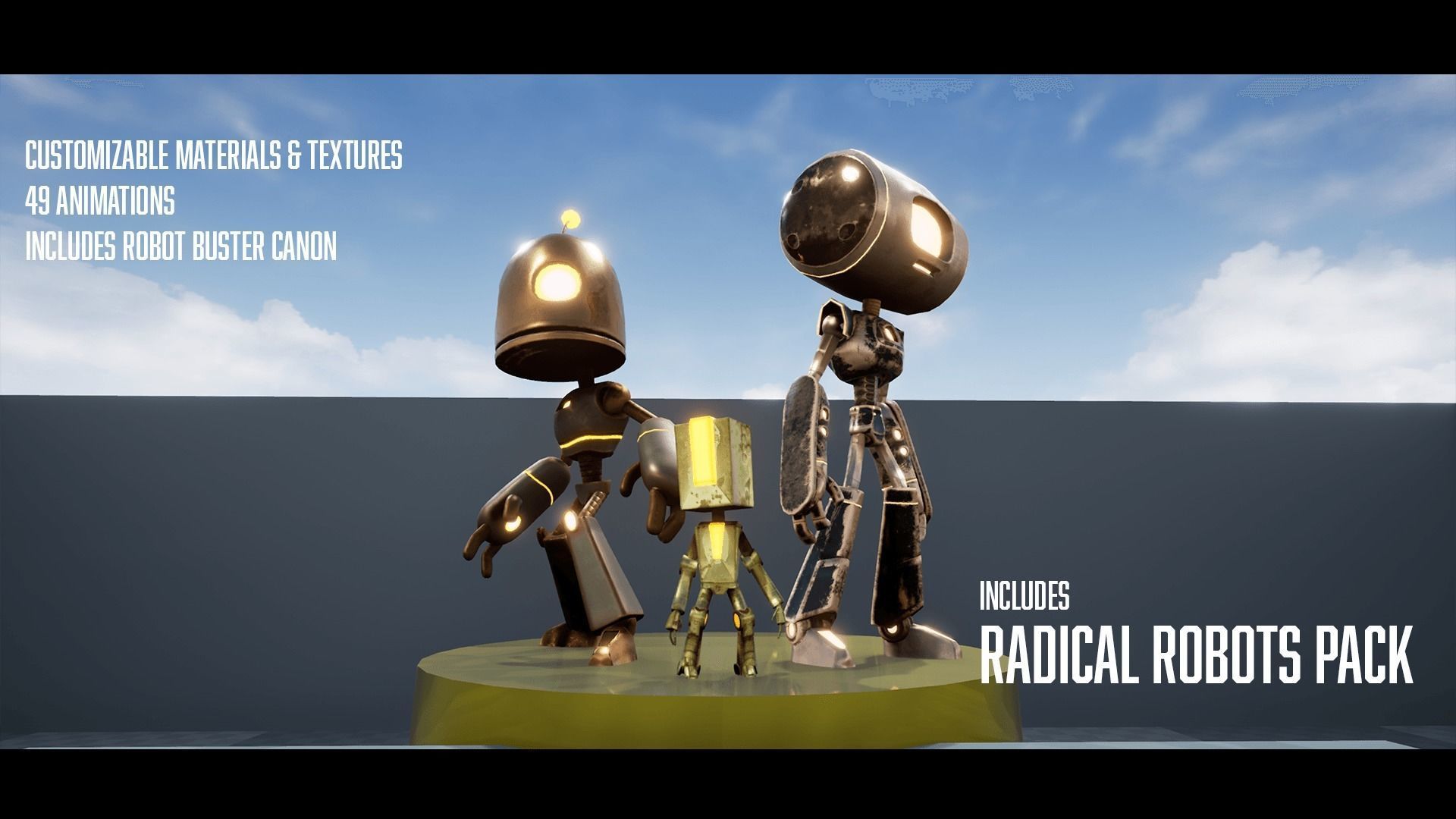 Full Metal Mega Pack - Unreal Project Bundle Low-poly 3D model_4