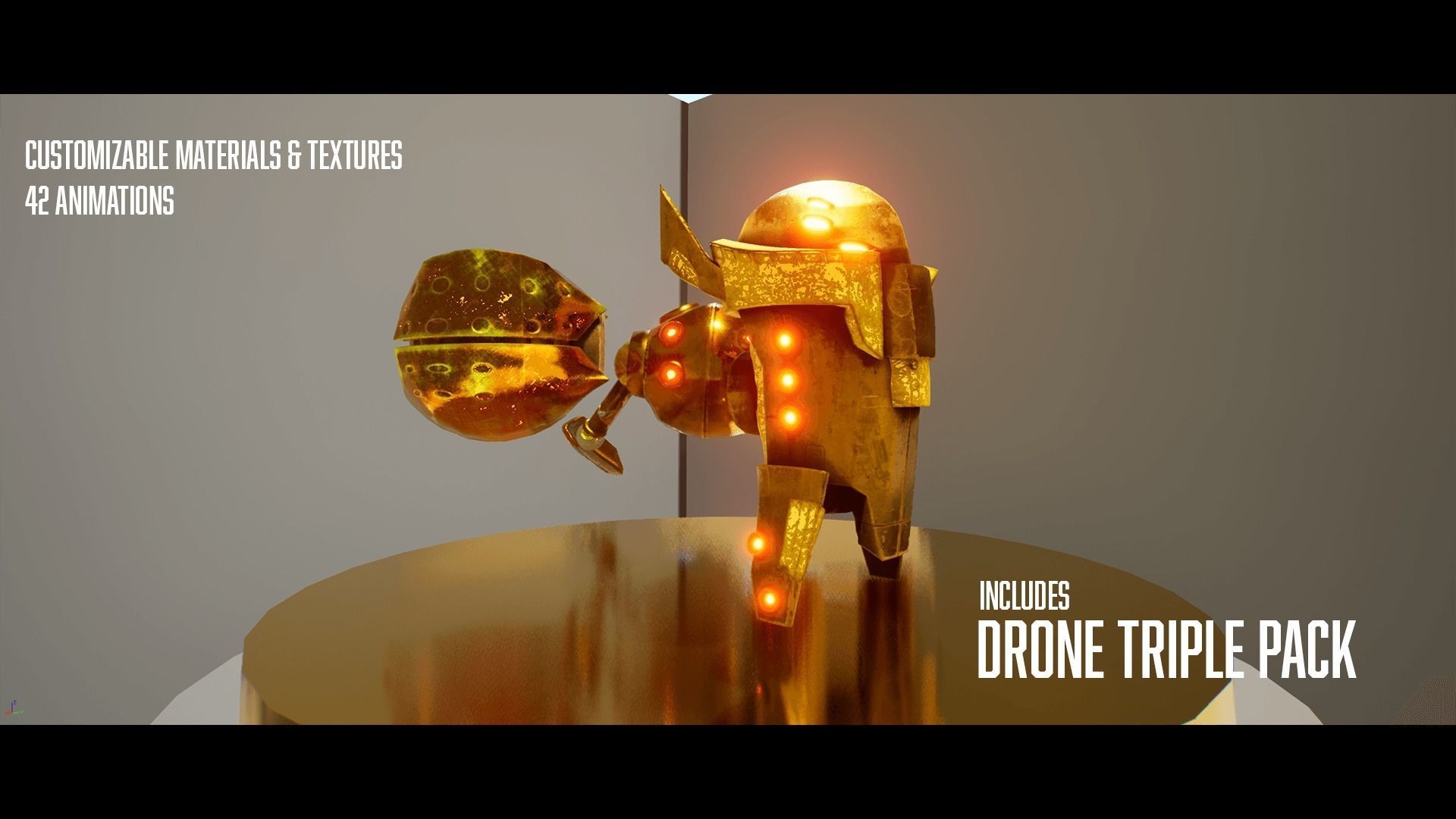 Full Metal Mega Pack - Unreal Project Bundle Low-poly 3D model_2