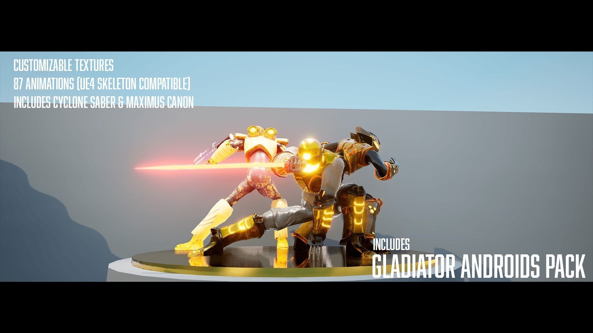 Full Metal Mega Pack - Unreal Project Bundle Low-poly 3D model_3