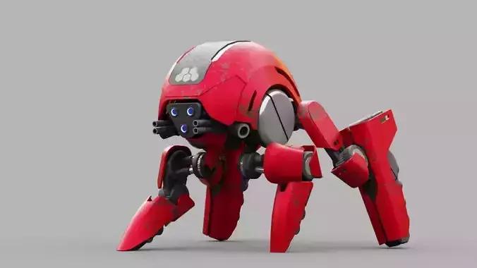 BATTLE DROID S2000  rigged