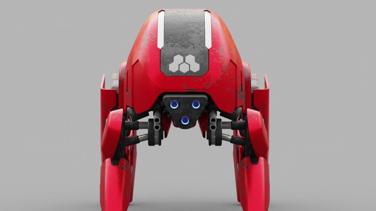 BATTLE DROID S2000  rigged 3D model_27