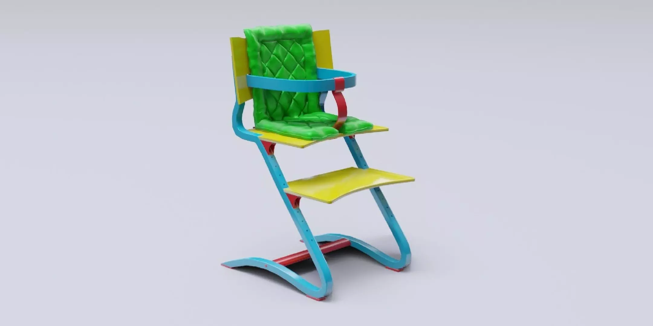 Chair baby 01 model in Blender 3D model