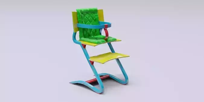 Chair baby 01 model in Blender 3D model