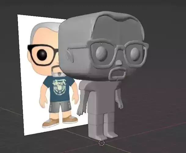 funkoBase funko pop figure with glasses