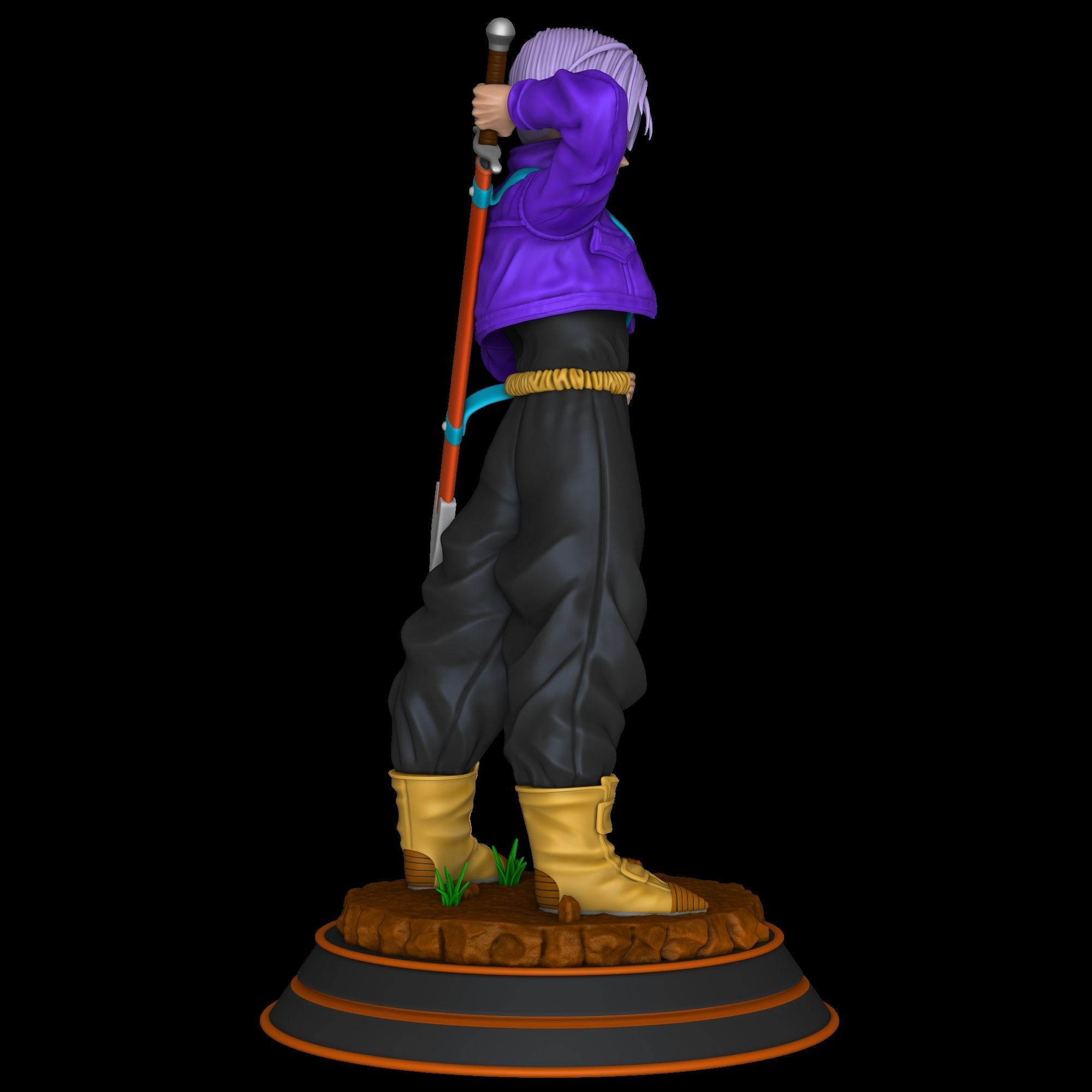 Future Trunks - Dragon Ball Z 3D print model_4