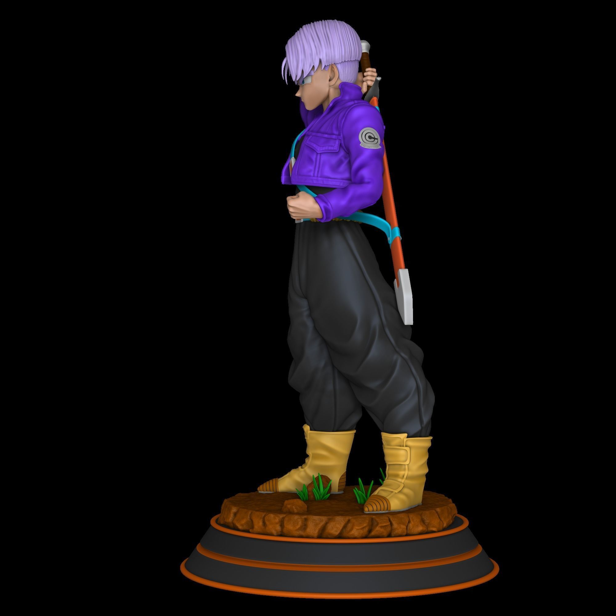 Future Trunks - Dragon Ball Z 3D print model_6