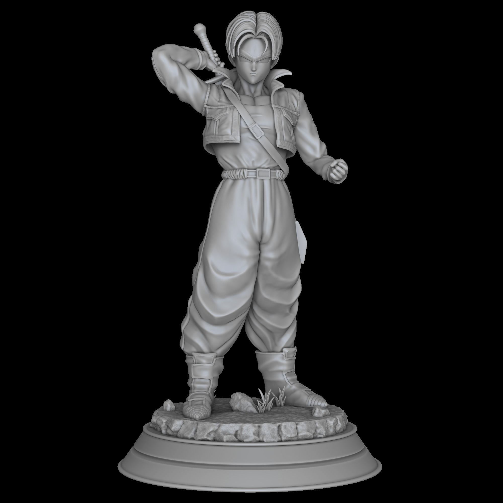 Future Trunks - Dragon Ball Z 3D print model_1