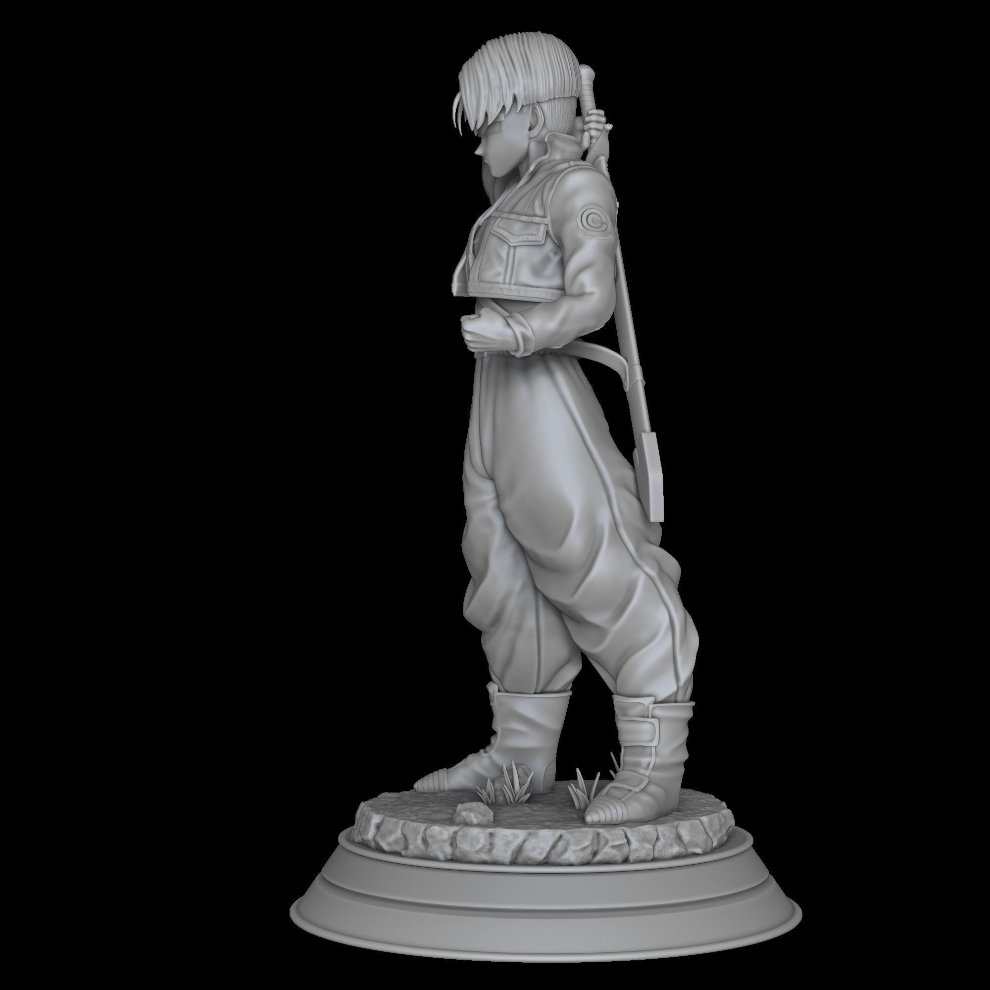 Future Trunks - Dragon Ball Z 3D print model_7