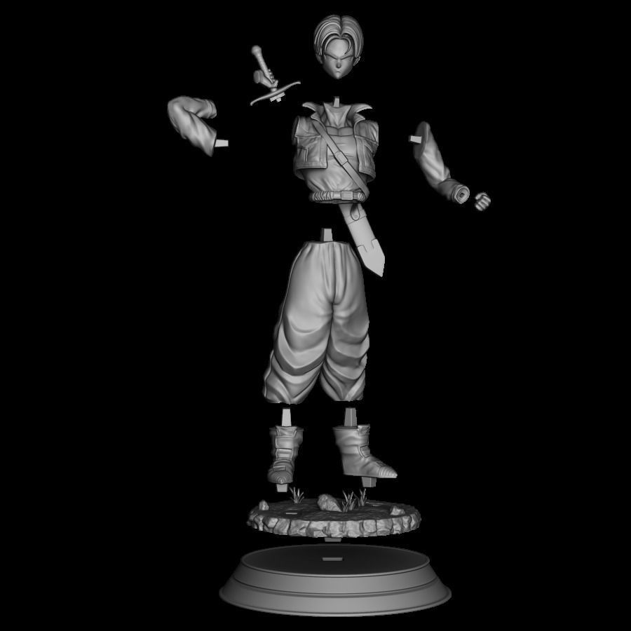 Future Trunks - Dragon Ball Z 3D print model_12