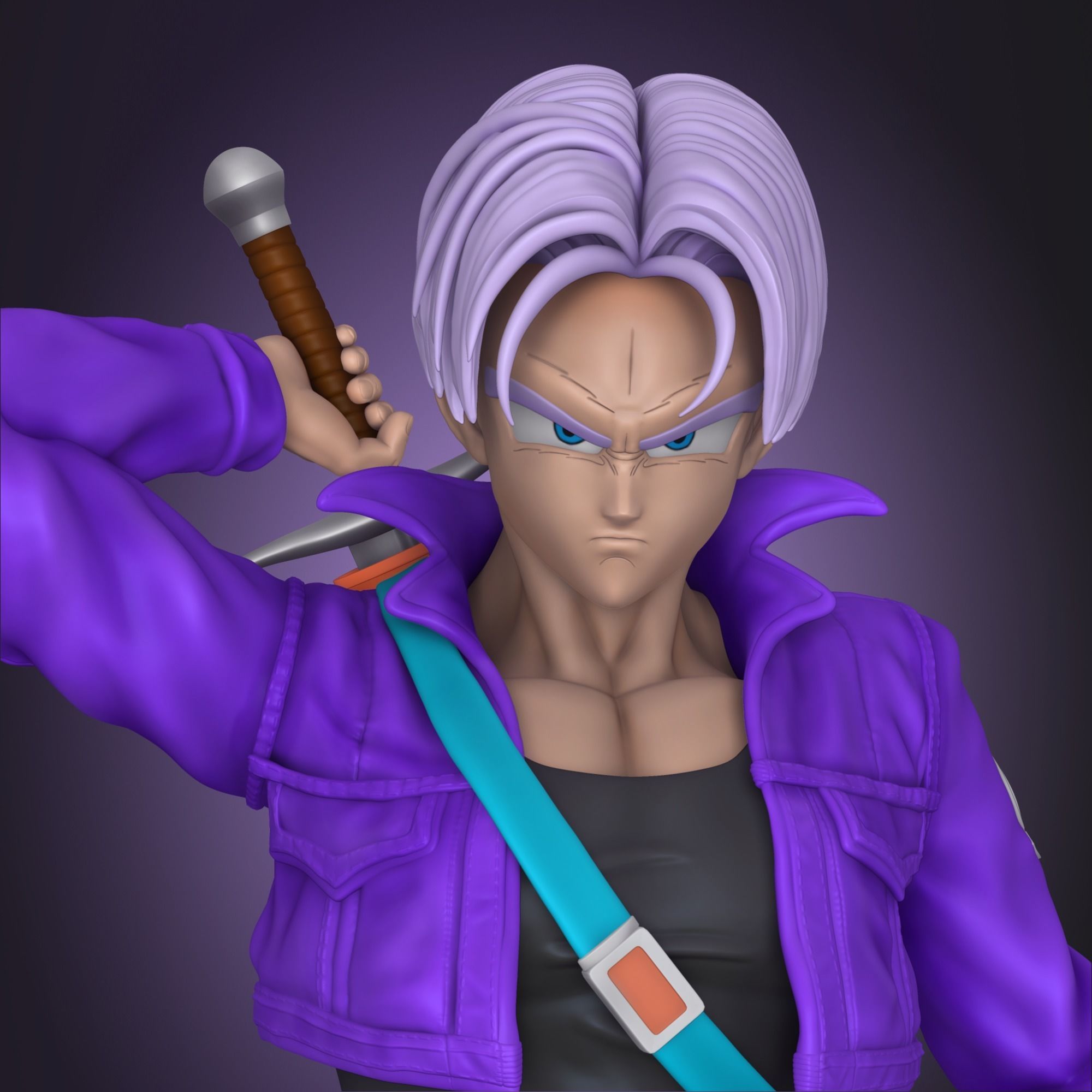 Future Trunks - Dragon Ball Z 3D print model_2