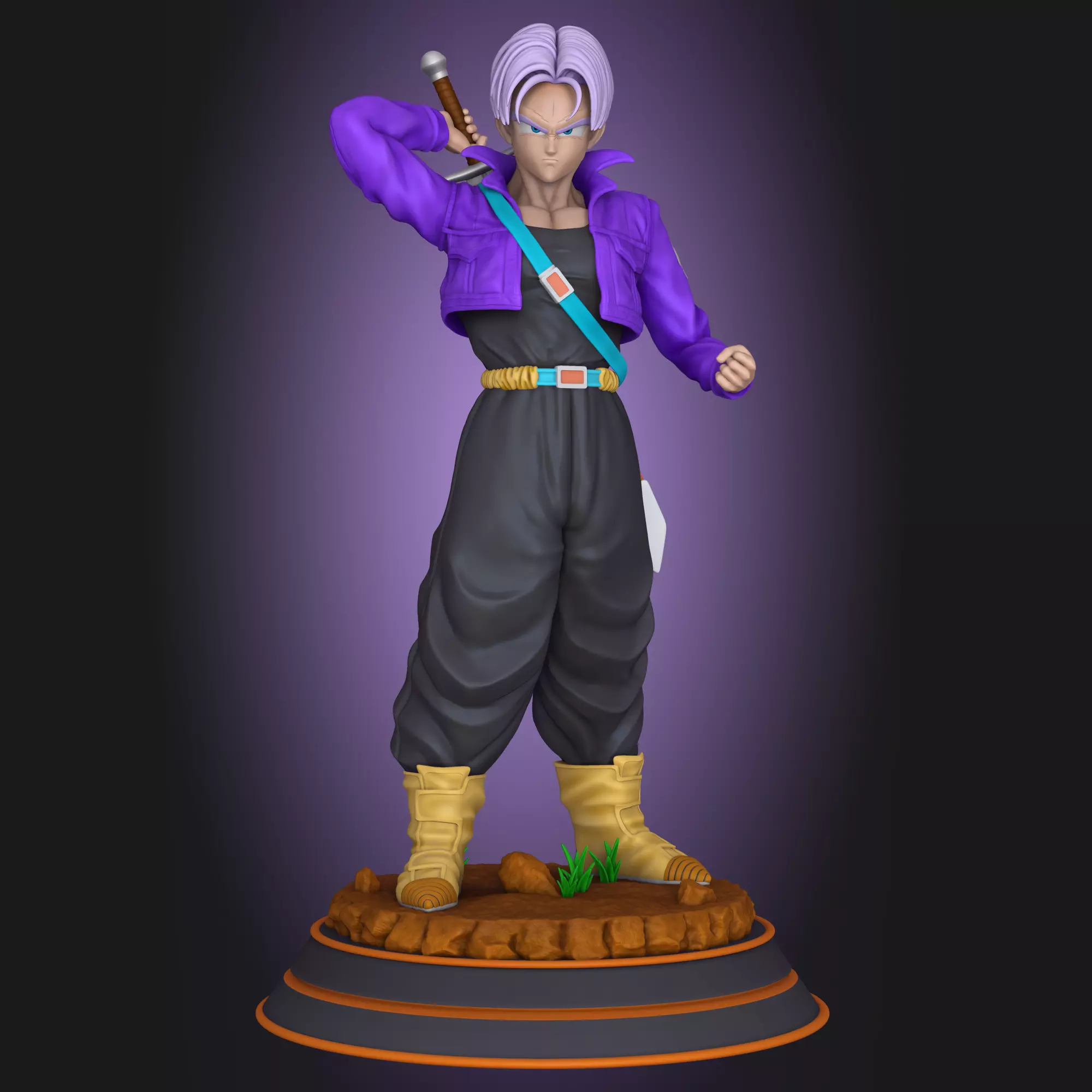 Future Trunks - Dragon Ball Z 3D print model_0