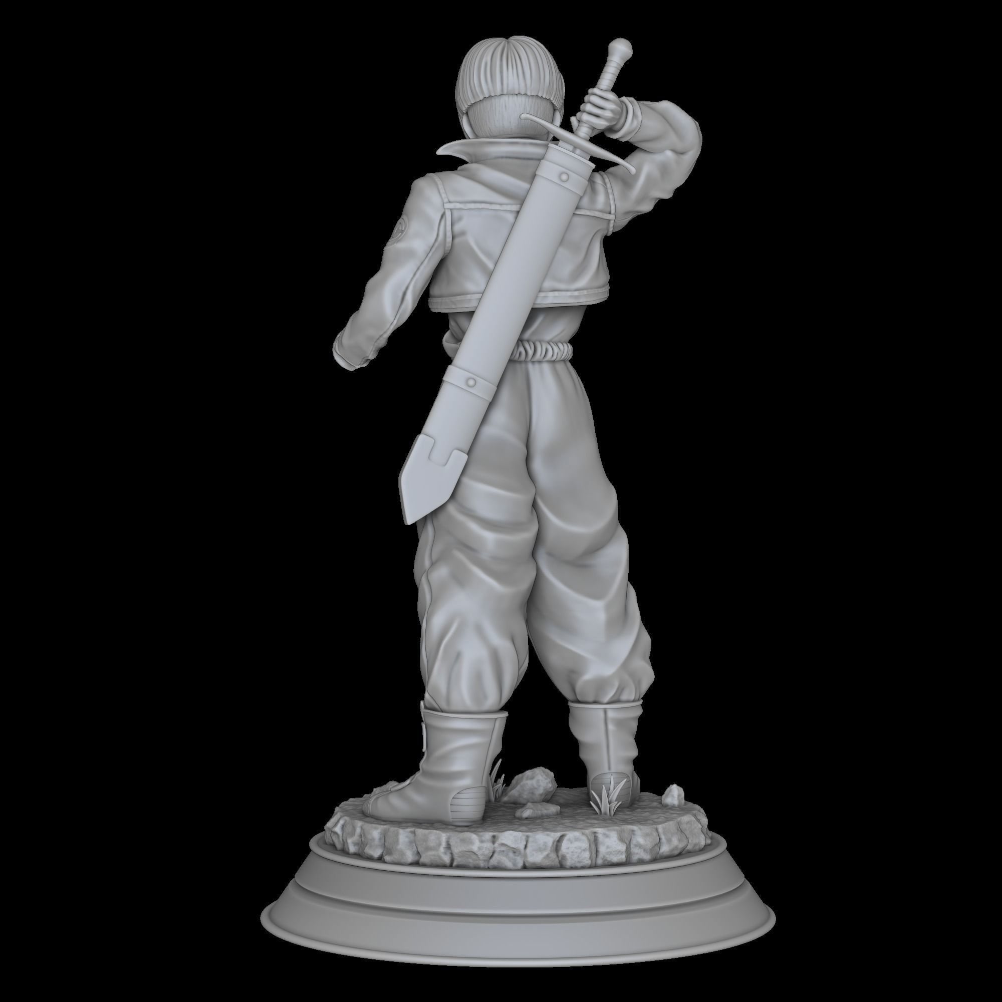 Future Trunks - Dragon Ball Z 3D print model_9