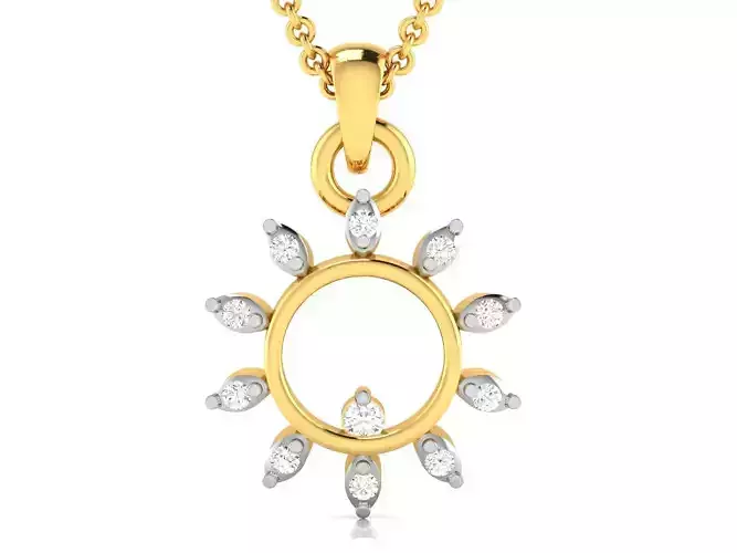 Women Diamond Pendant
