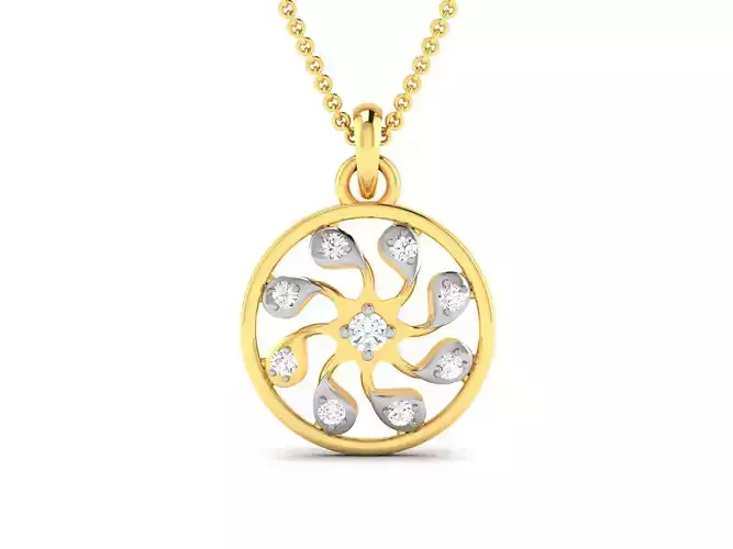 Women Diamond Pendant