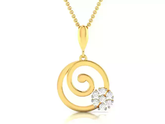 Women Diamond Pendant