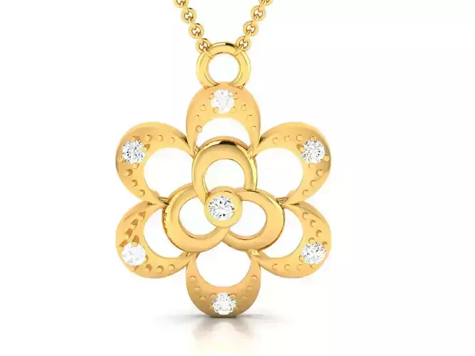 Women Diamond Pendant