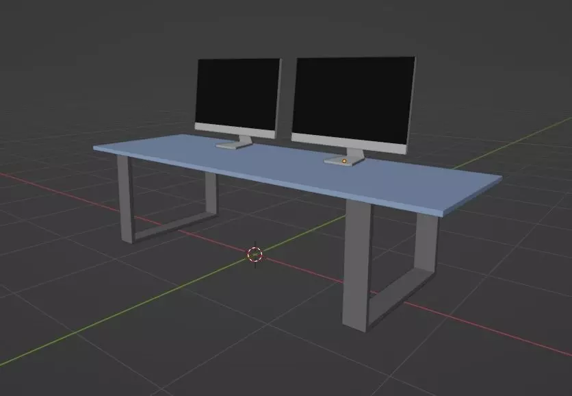 Table PC Free 3D model_0