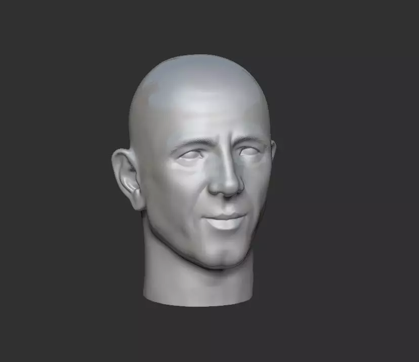 Head 3 3D print model_0