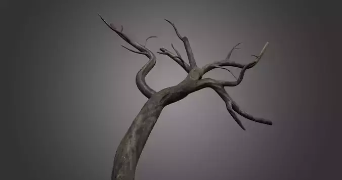 Trees model dead tree