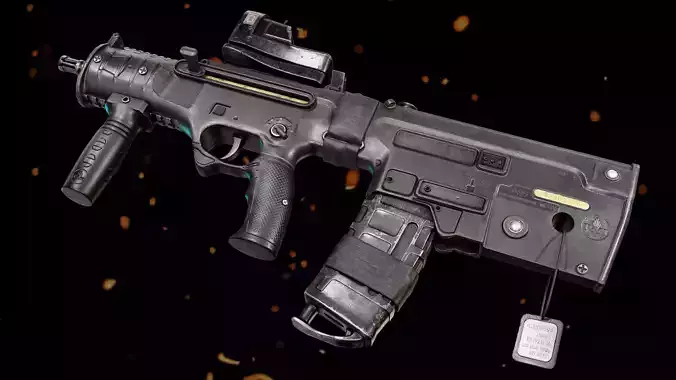 TavorX95 sniper rifle in call of duty blackout