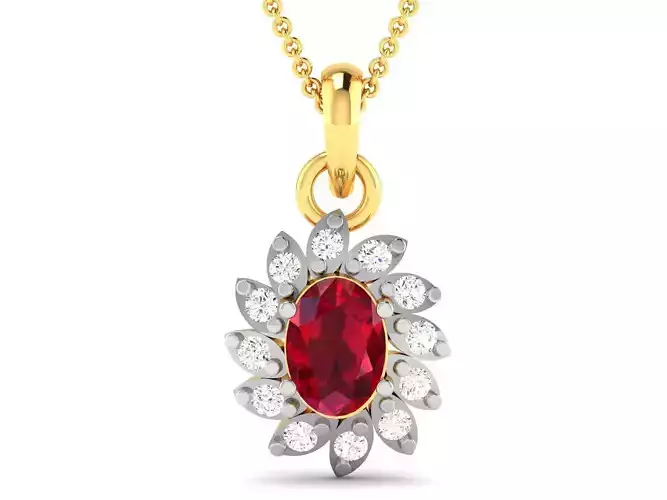 Women Diamond Pendant