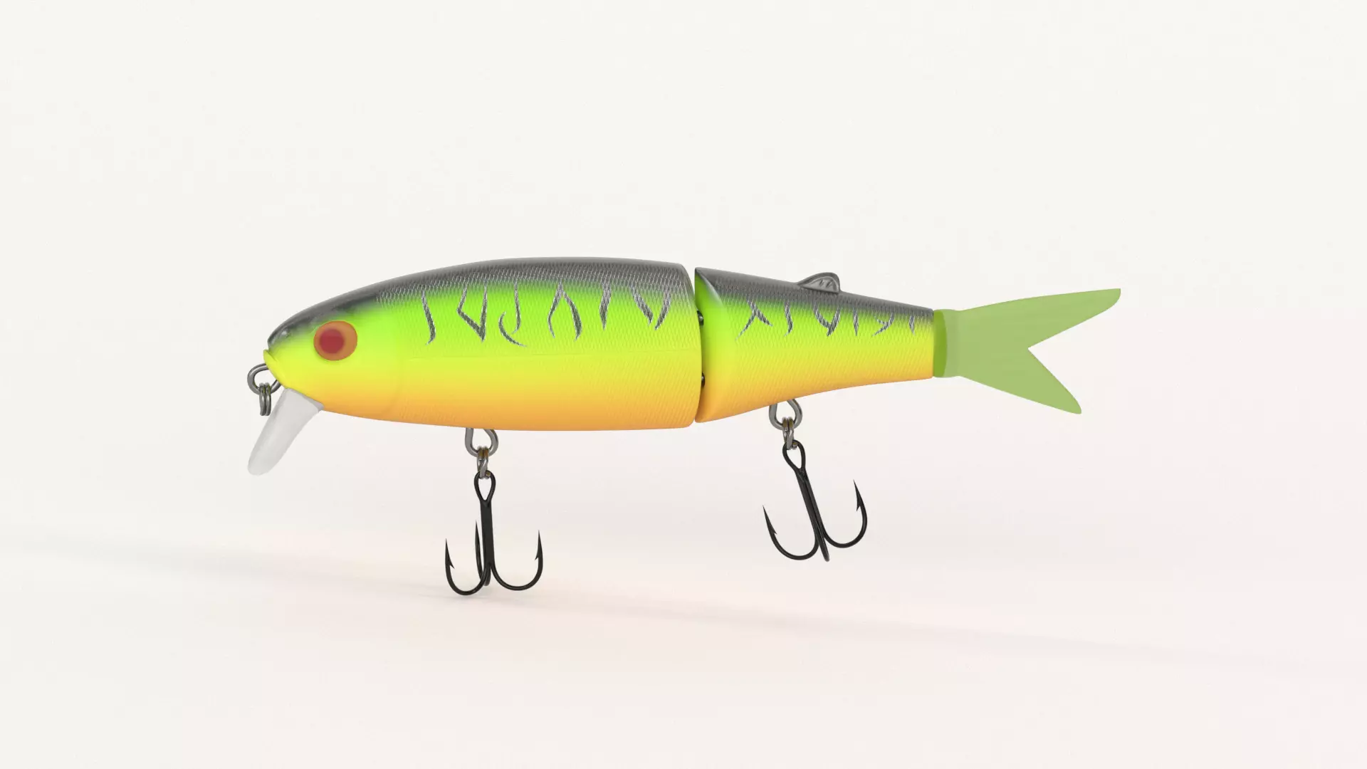swimbait fishing lure v3 3D model_0