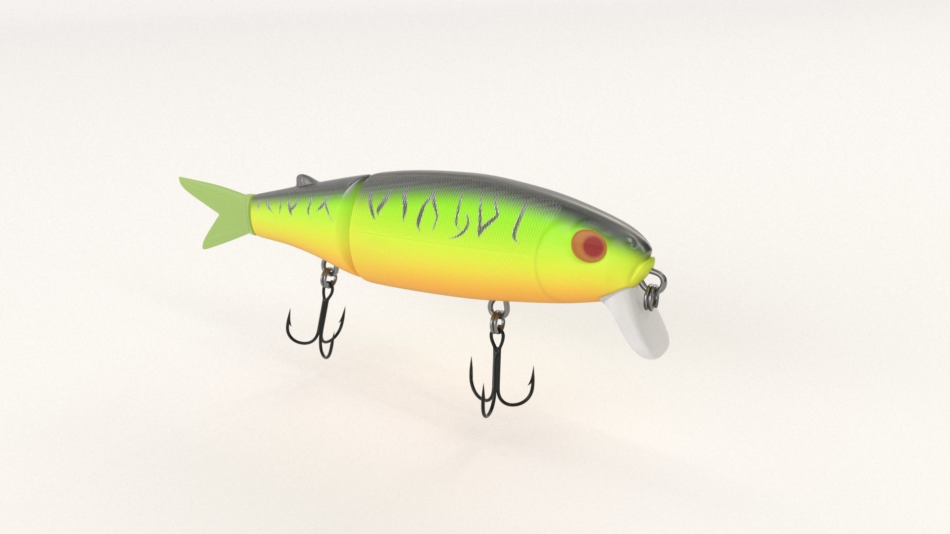 swimbait fishing lure v3 3D model_2