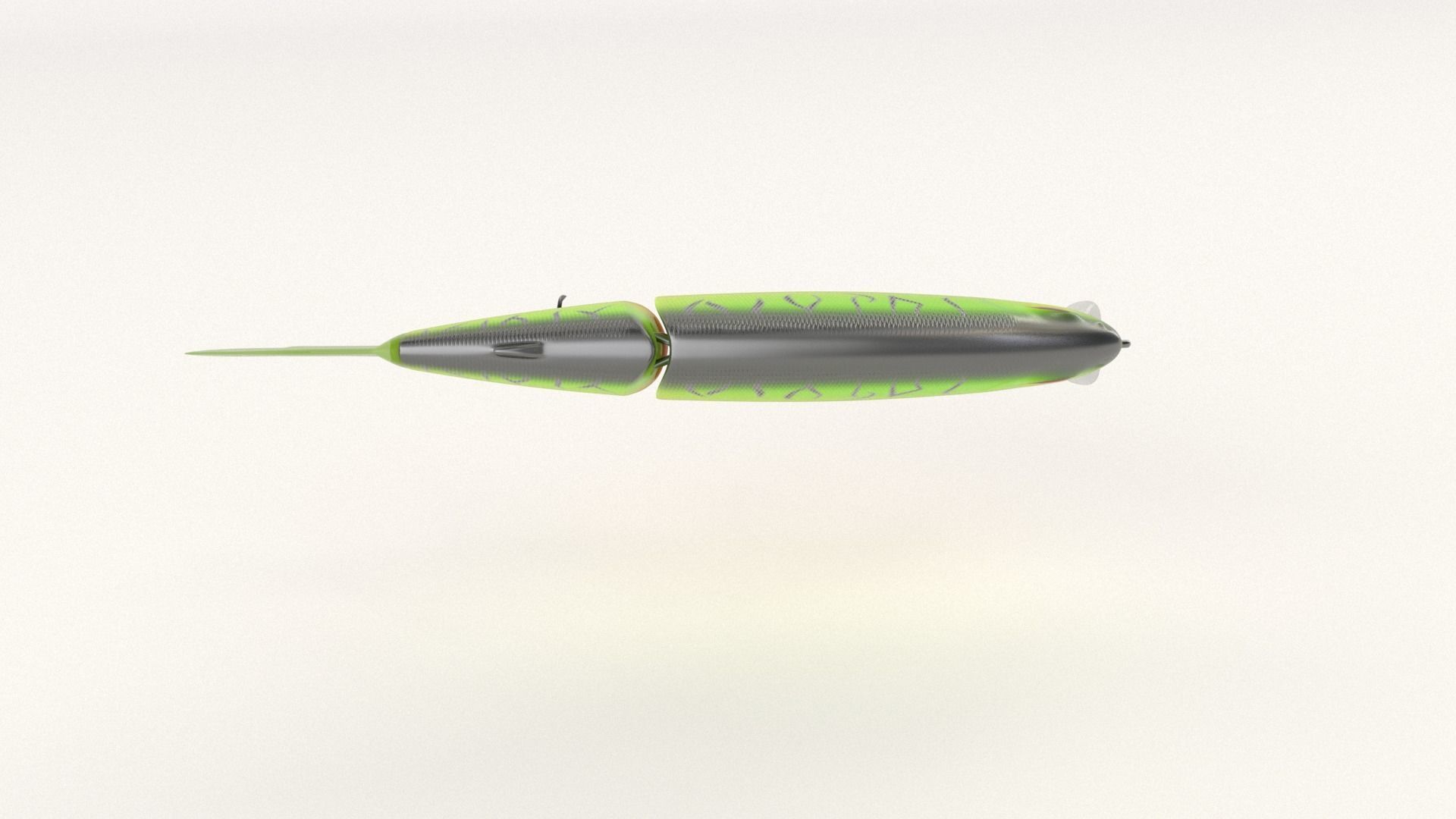 swimbait fishing lure v3 3D model_4