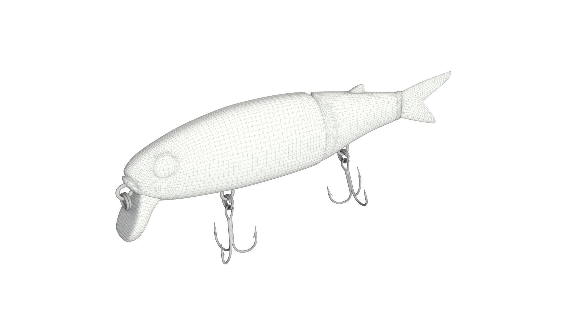 swimbait fishing lure v3 3D model_14