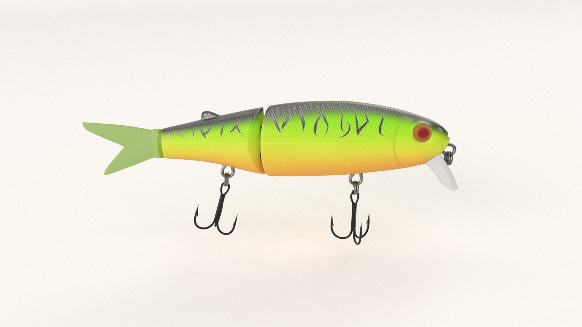 swimbait fishing lure v3 3D model_3