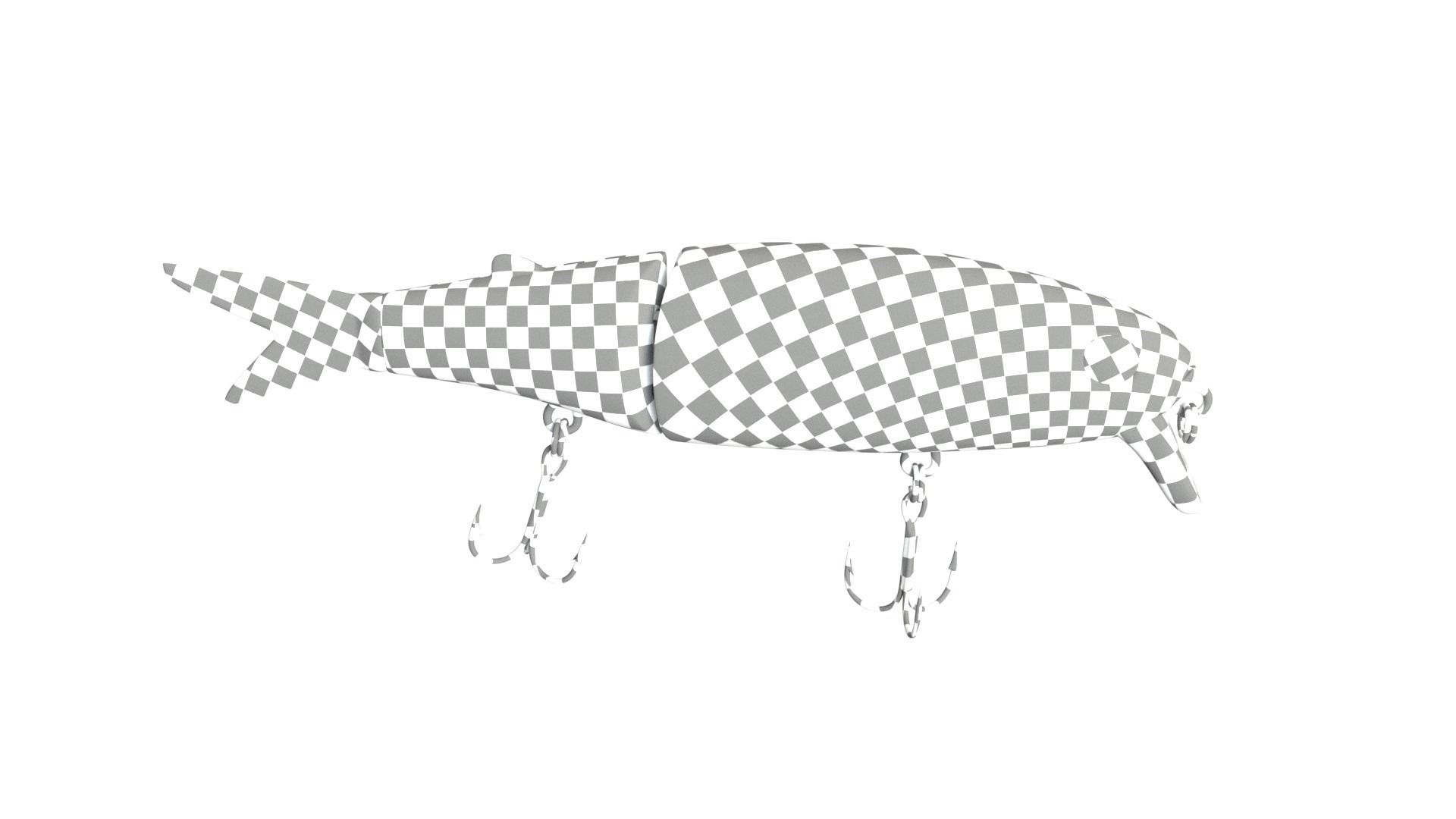 swimbait fishing lure v3 3D model_16