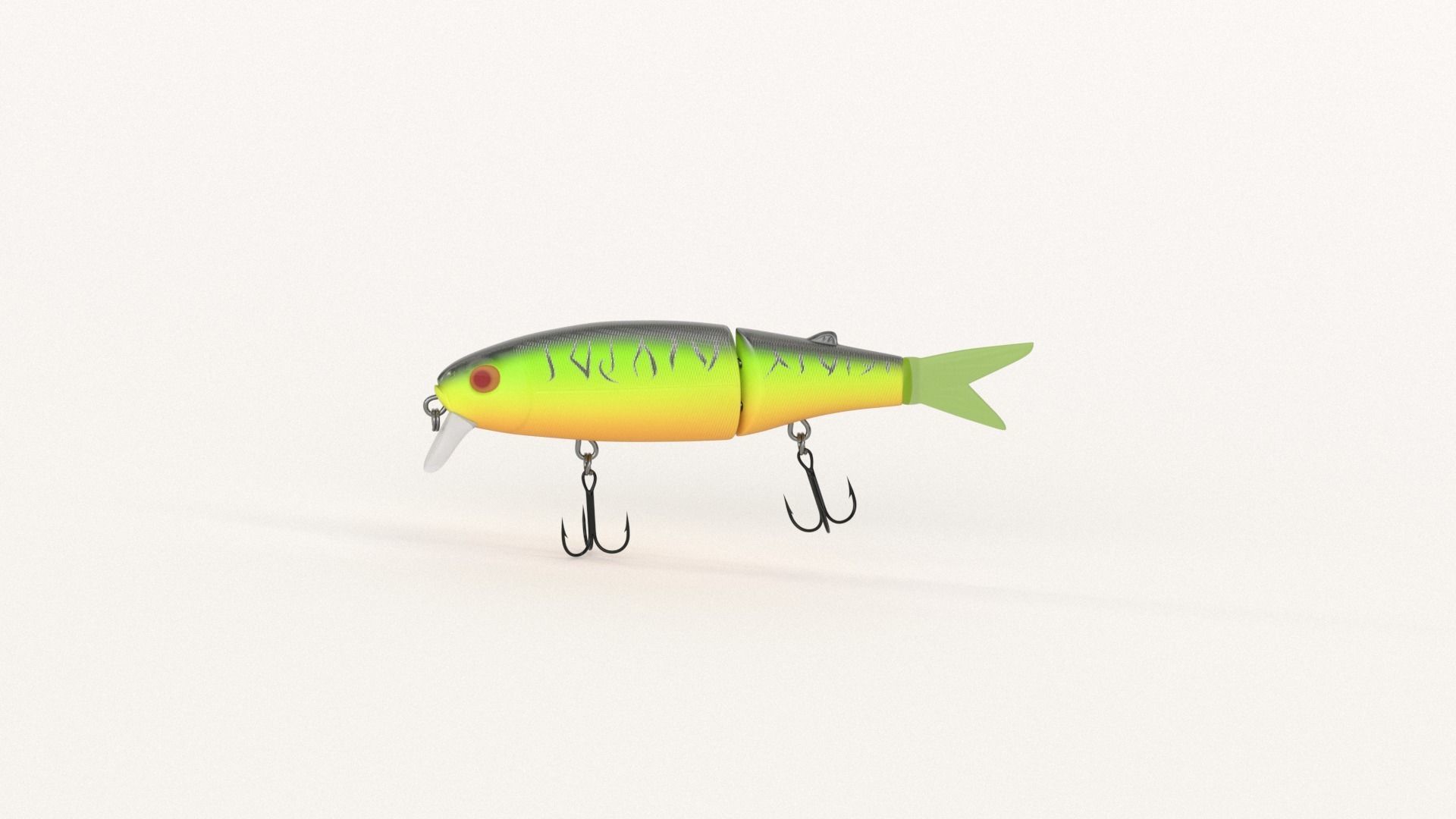 swimbait fishing lure v3 3D model_1