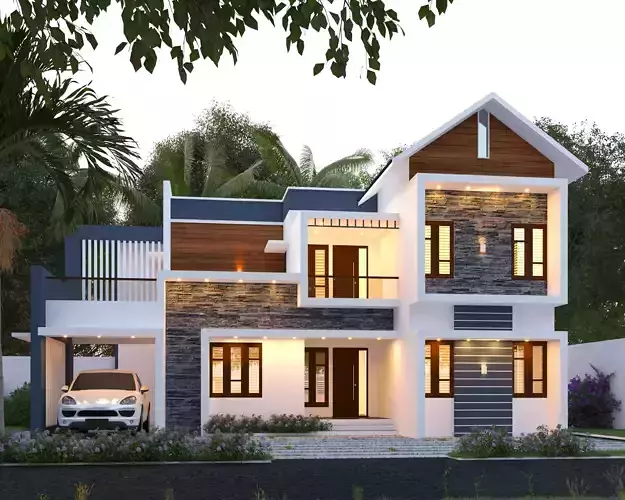 EXTERIOR HOUSE DESIGN 3D model