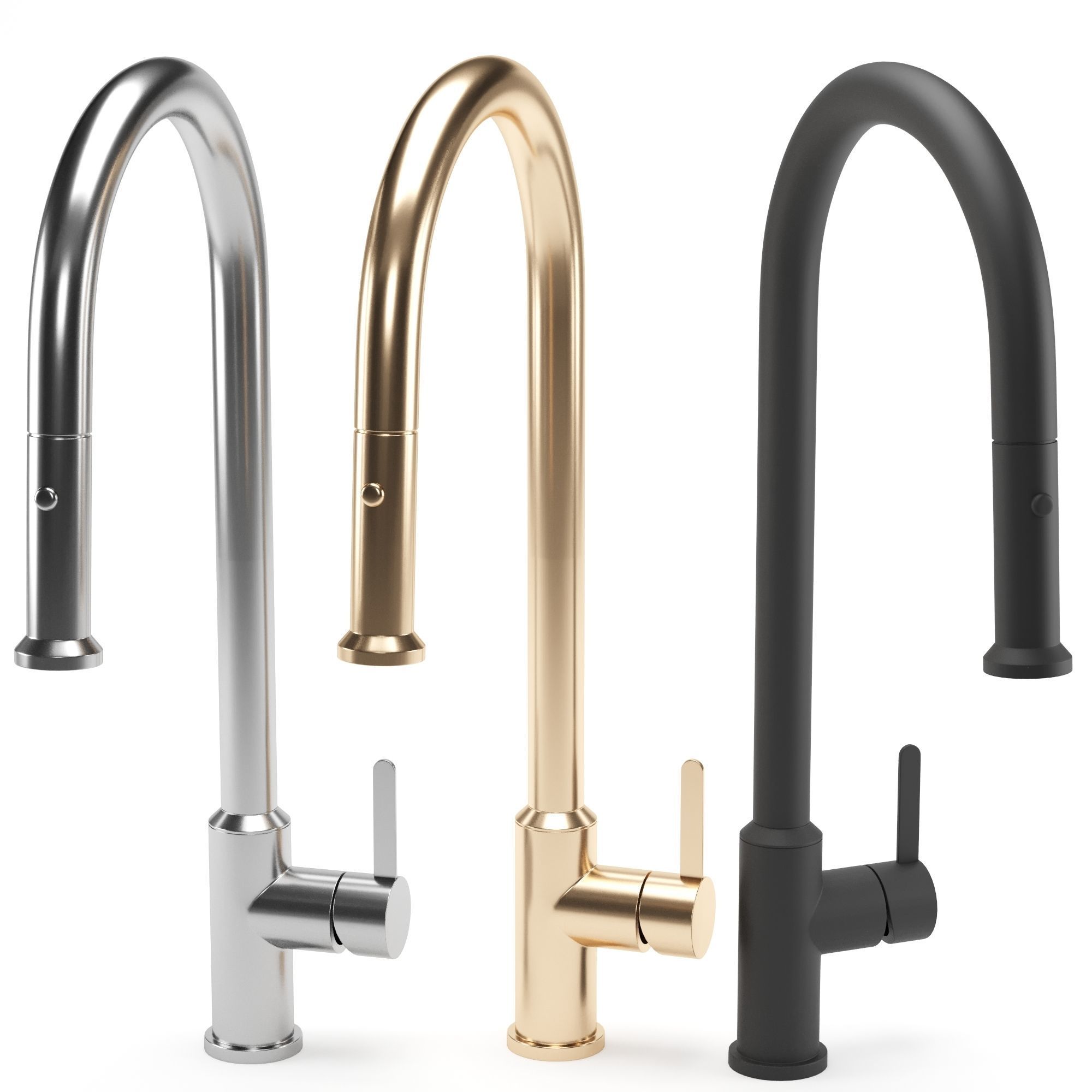 CRISTINA kitchen faucets 3D model_1