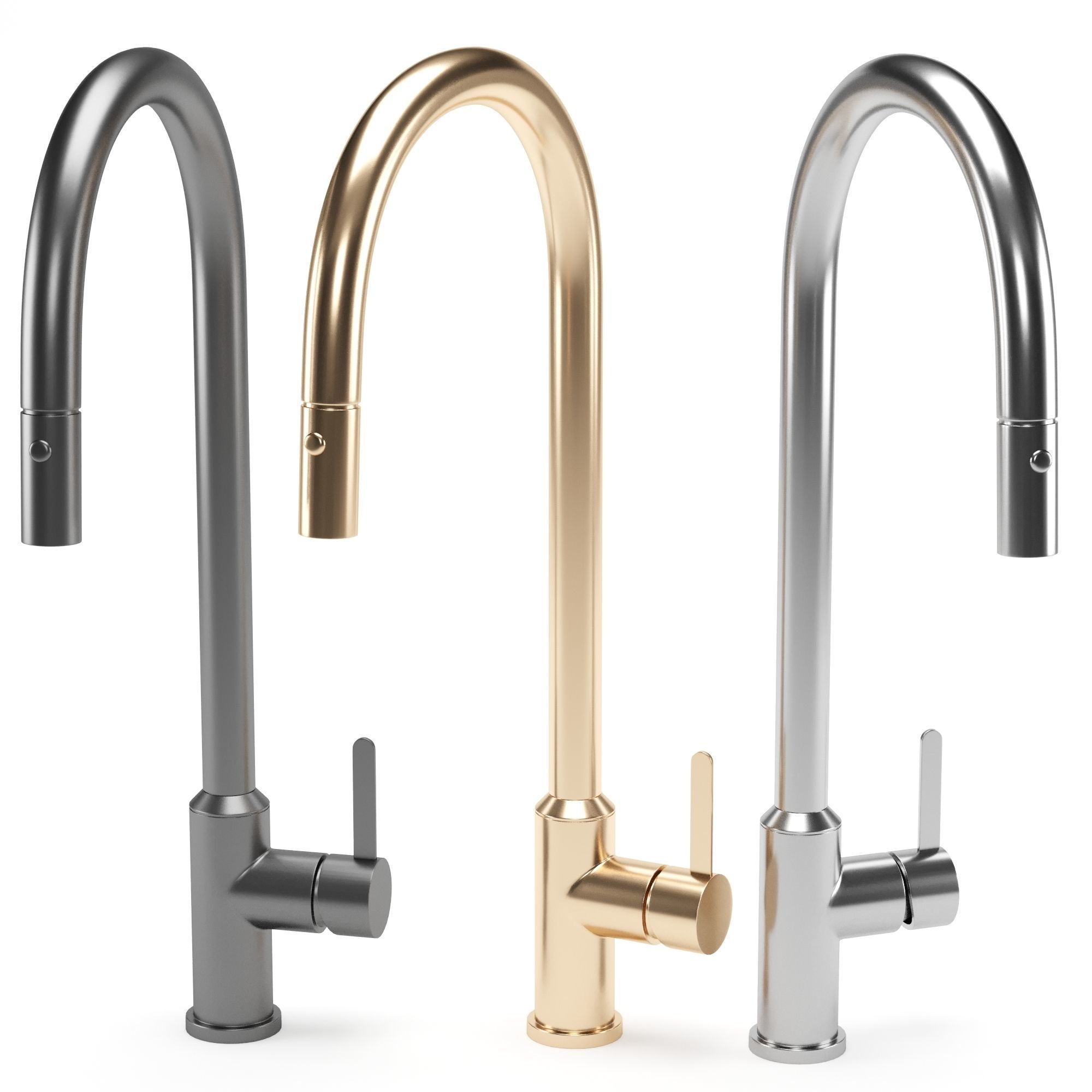 CRISTINA kitchen faucets 3D model_2