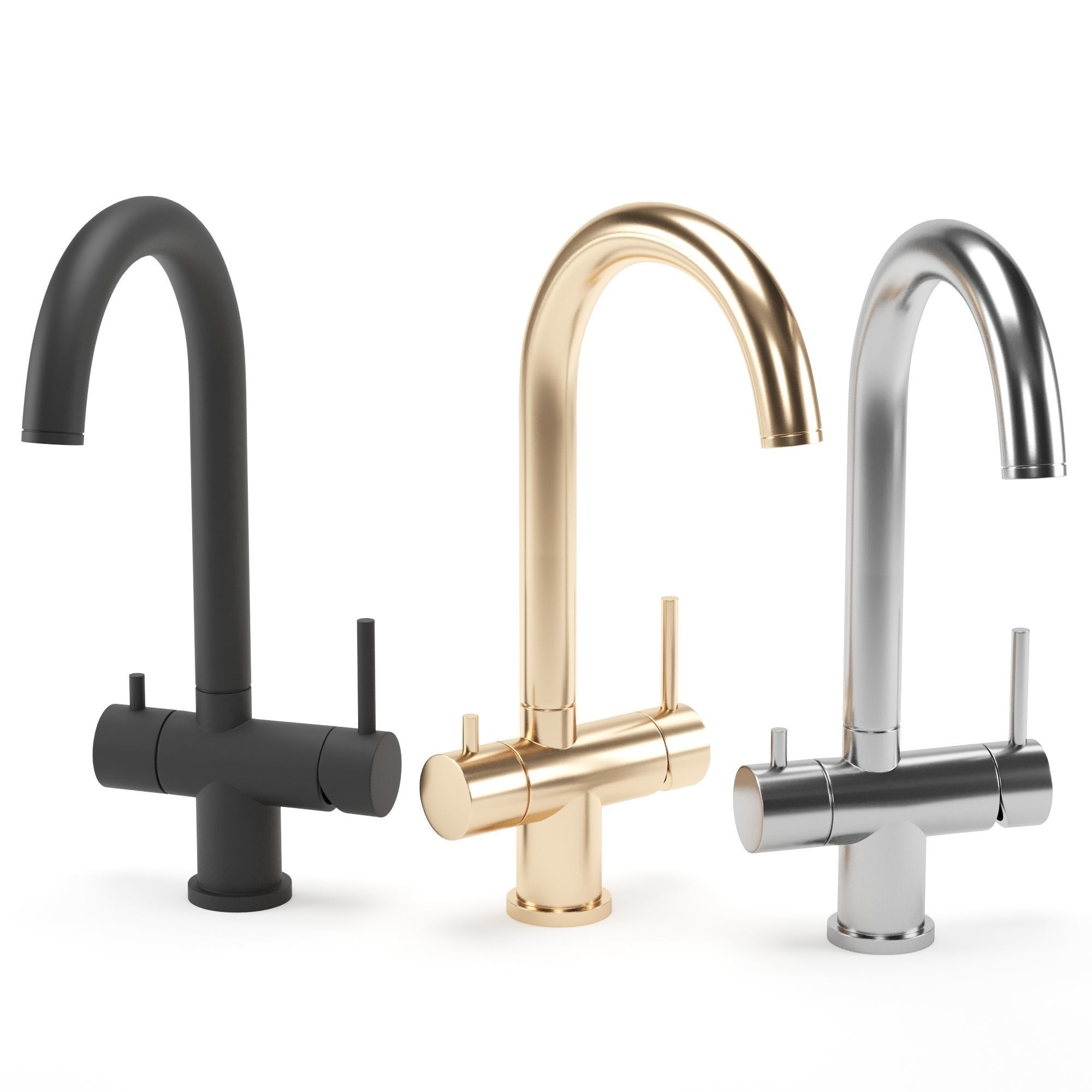 CRISTINA kitchen faucets 3D model_3
