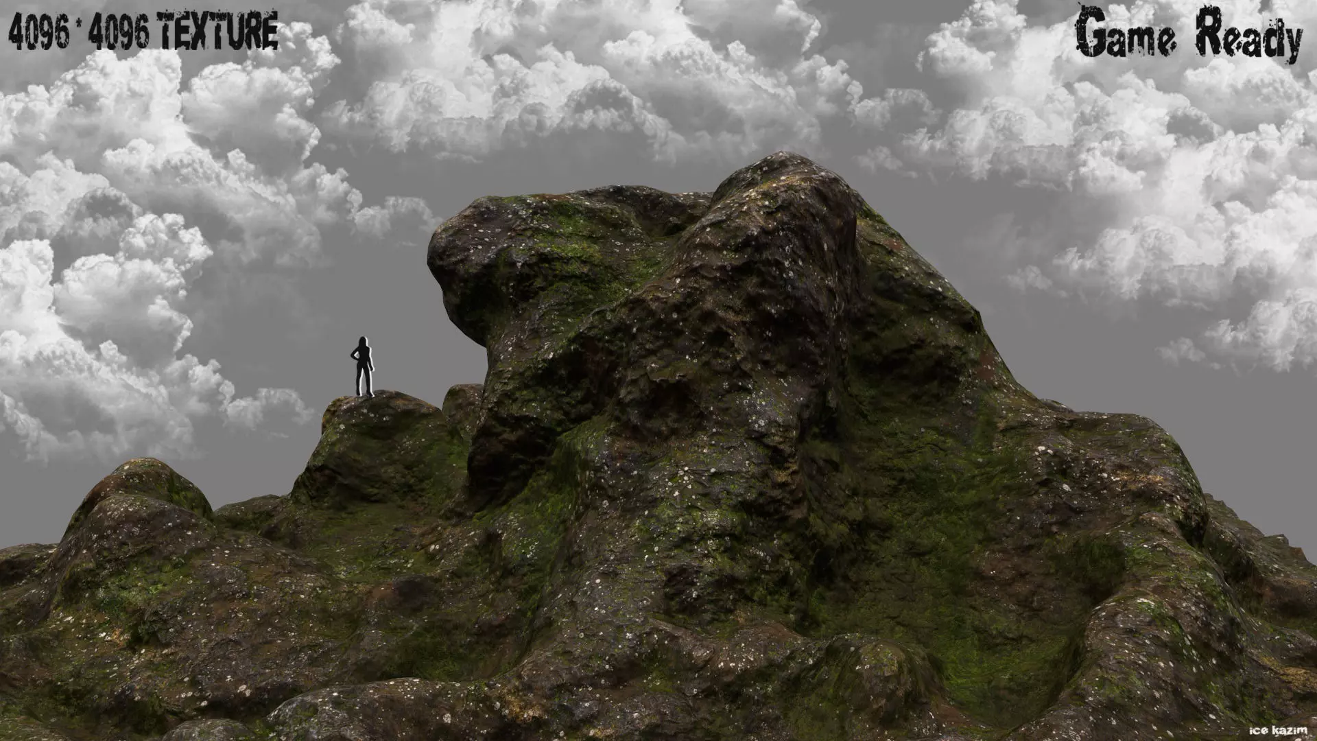 rock  mount 003 3D model_0