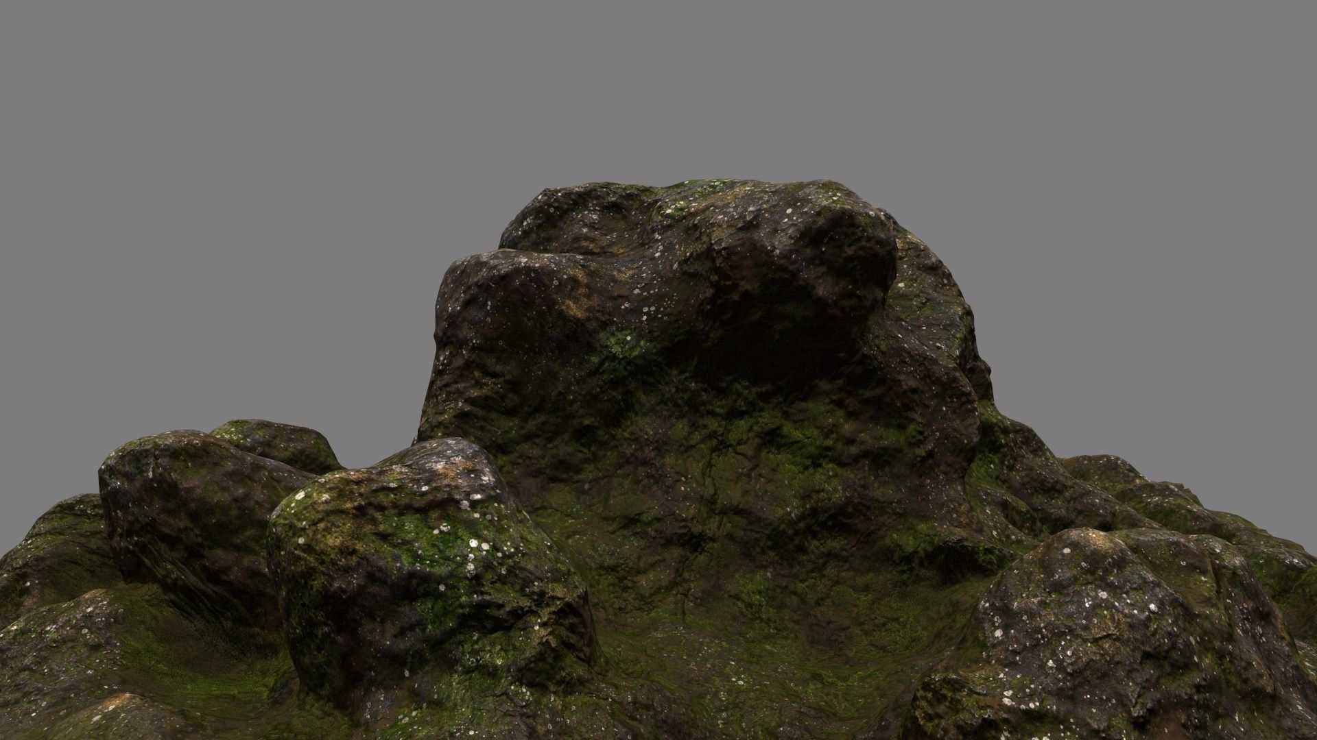 rock  mount 003 3D model_3