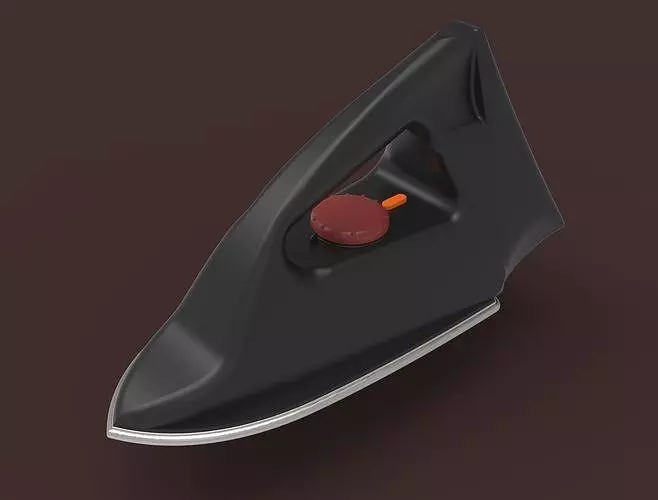 Cloth Iron 3D model_0