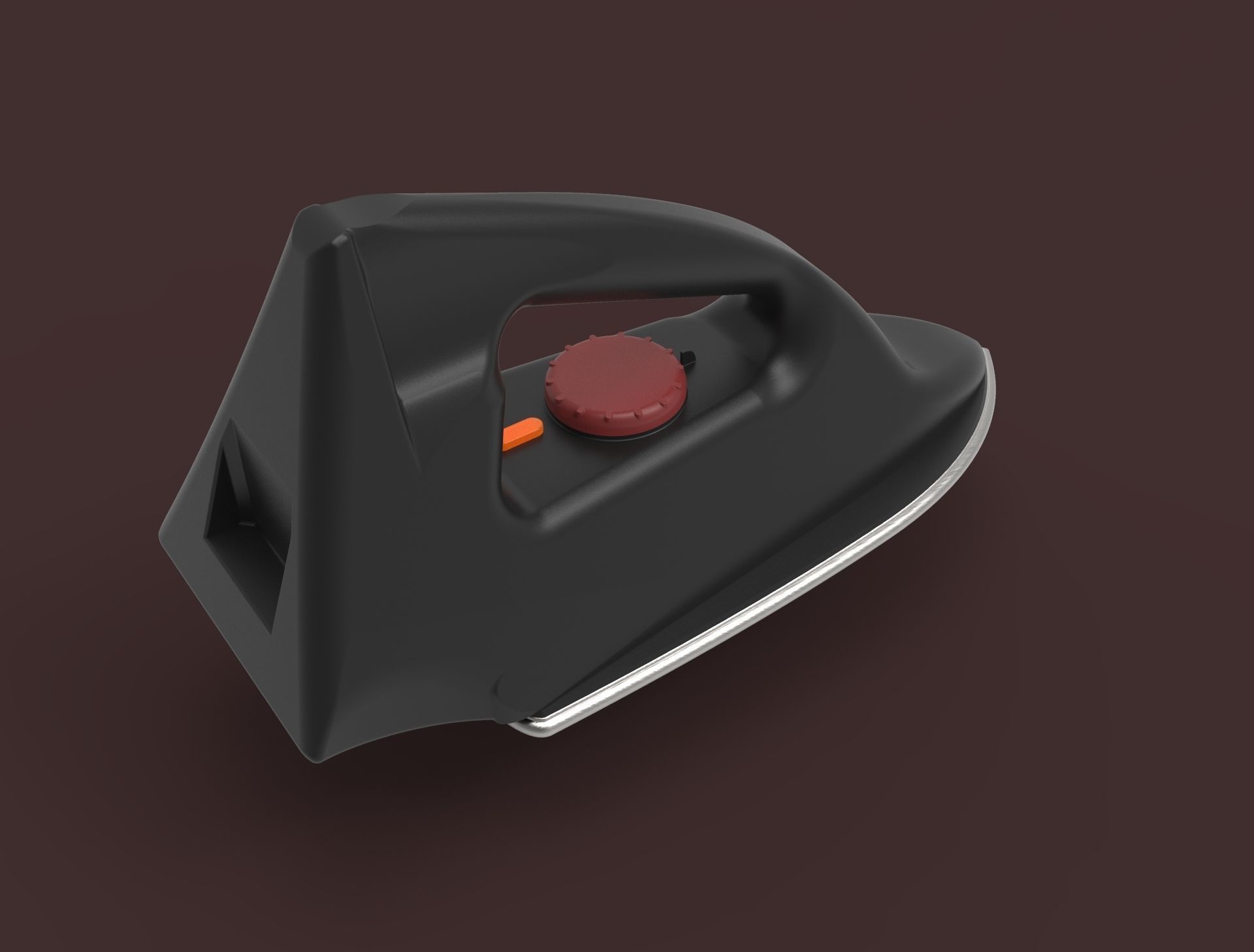 Cloth Iron 3D model_3